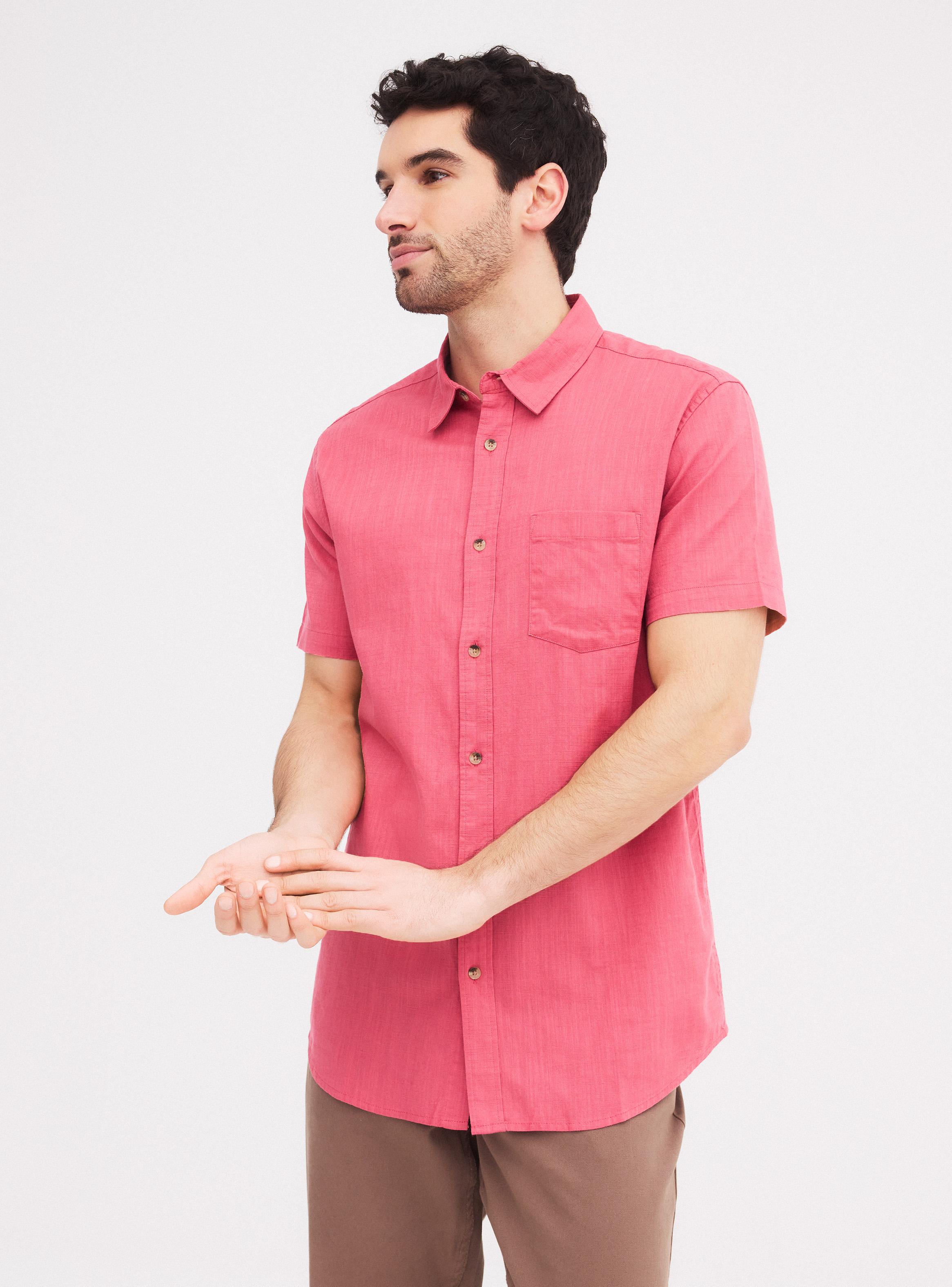 Camisa Manga Corta Algodón-0