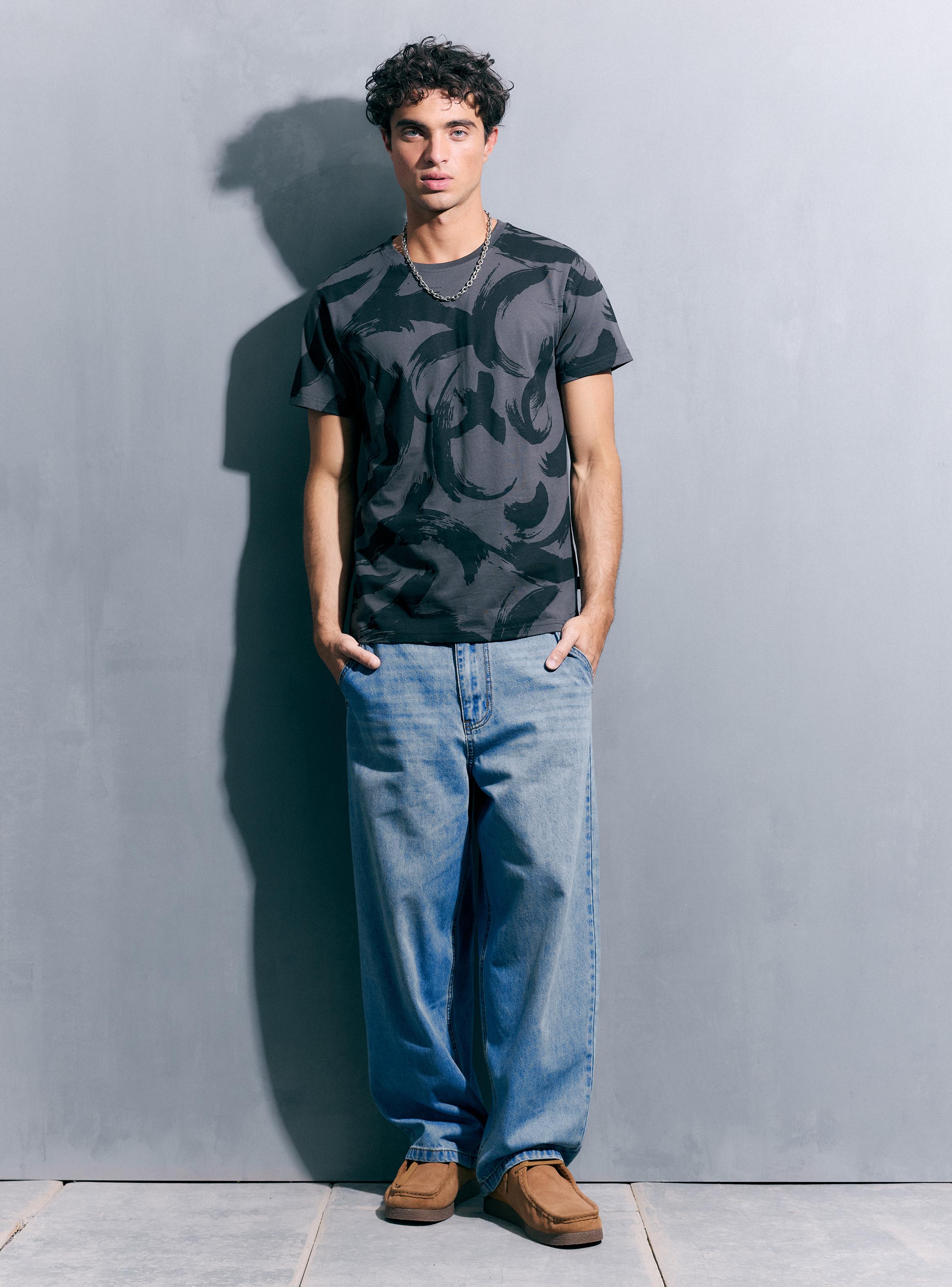 Polera Full Print Algodón Manga Corta-4