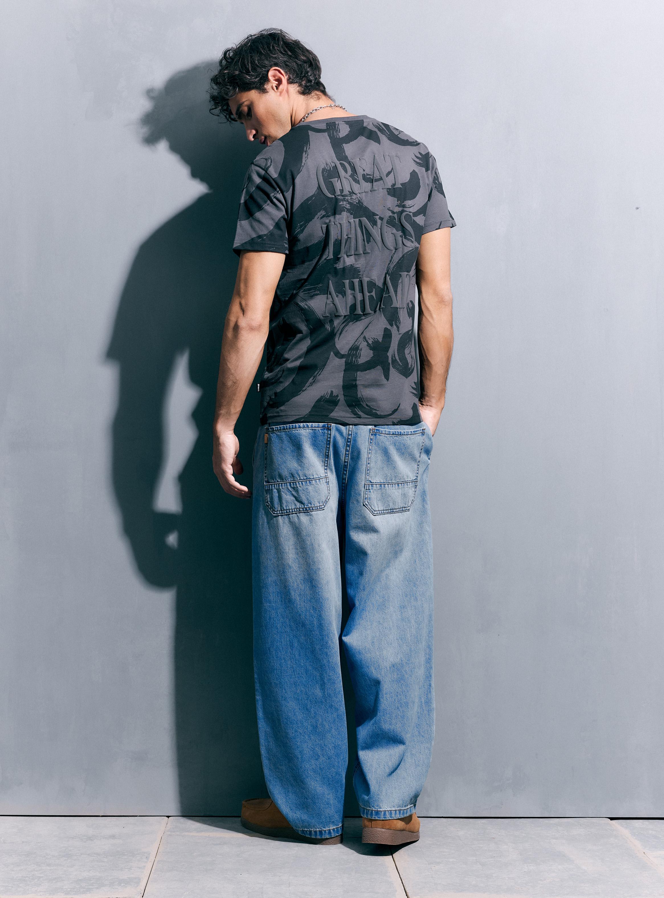 Polera Full Print Algodón Manga Corta-5