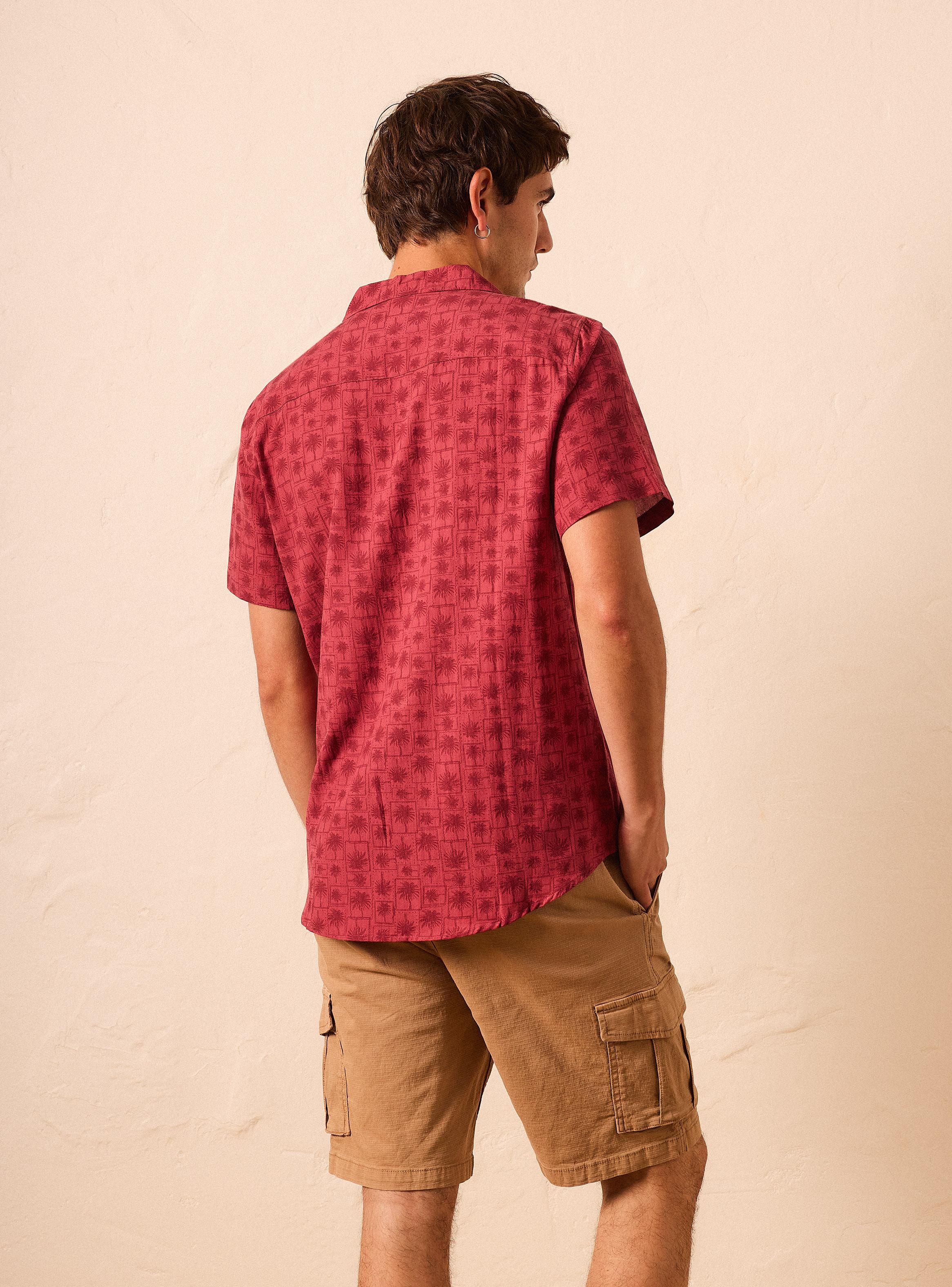 Camisa Estampada Relaxed Fit-1