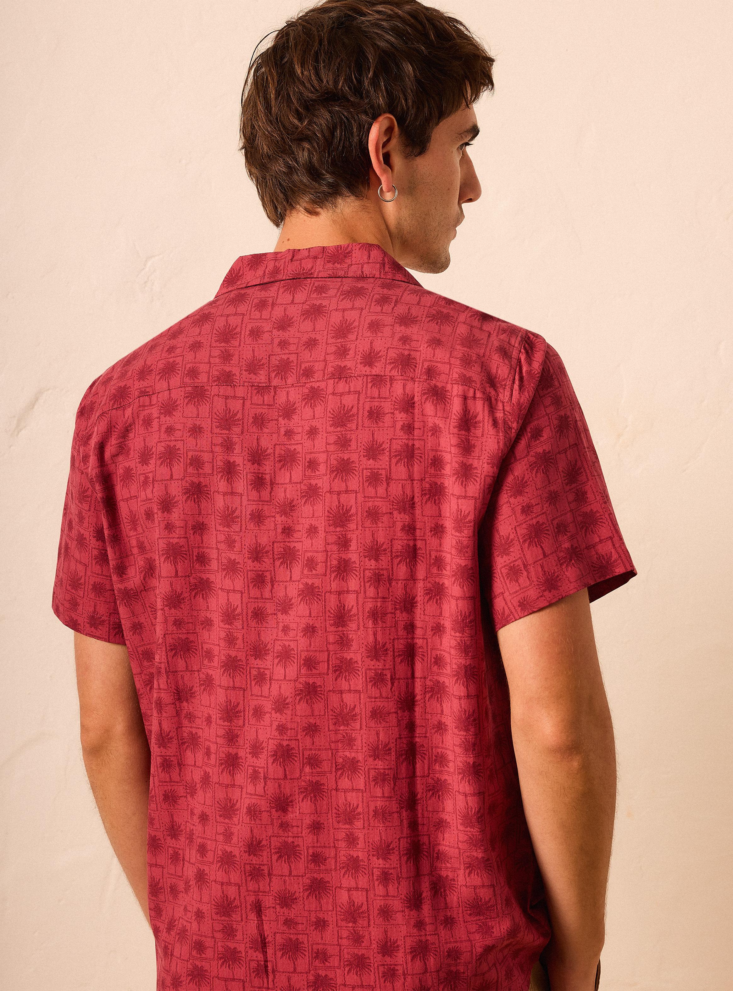 Camisa Estampada Relaxed Fit-3