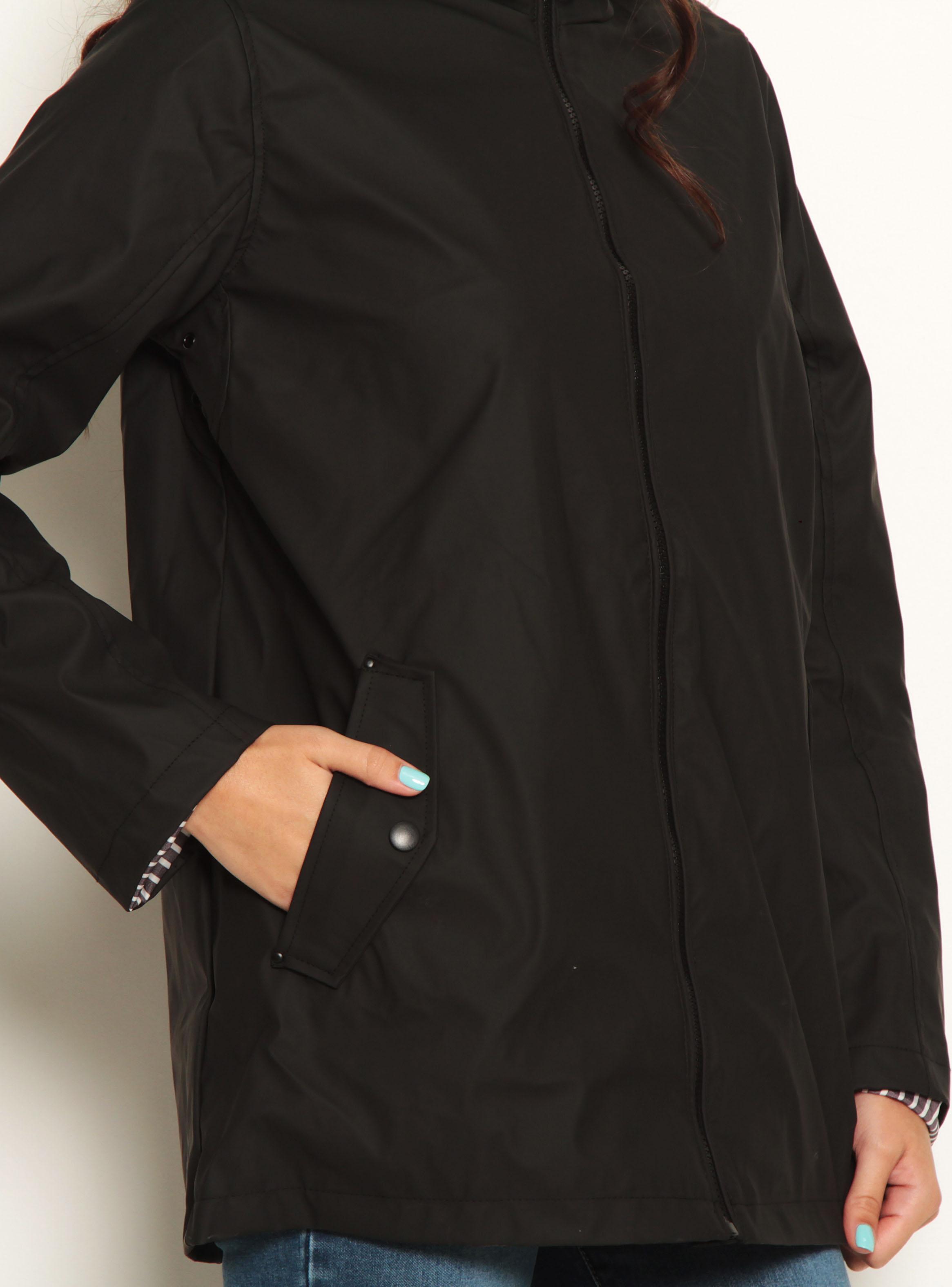 Chaqueta Impermeable con Capucha y Cierre-2