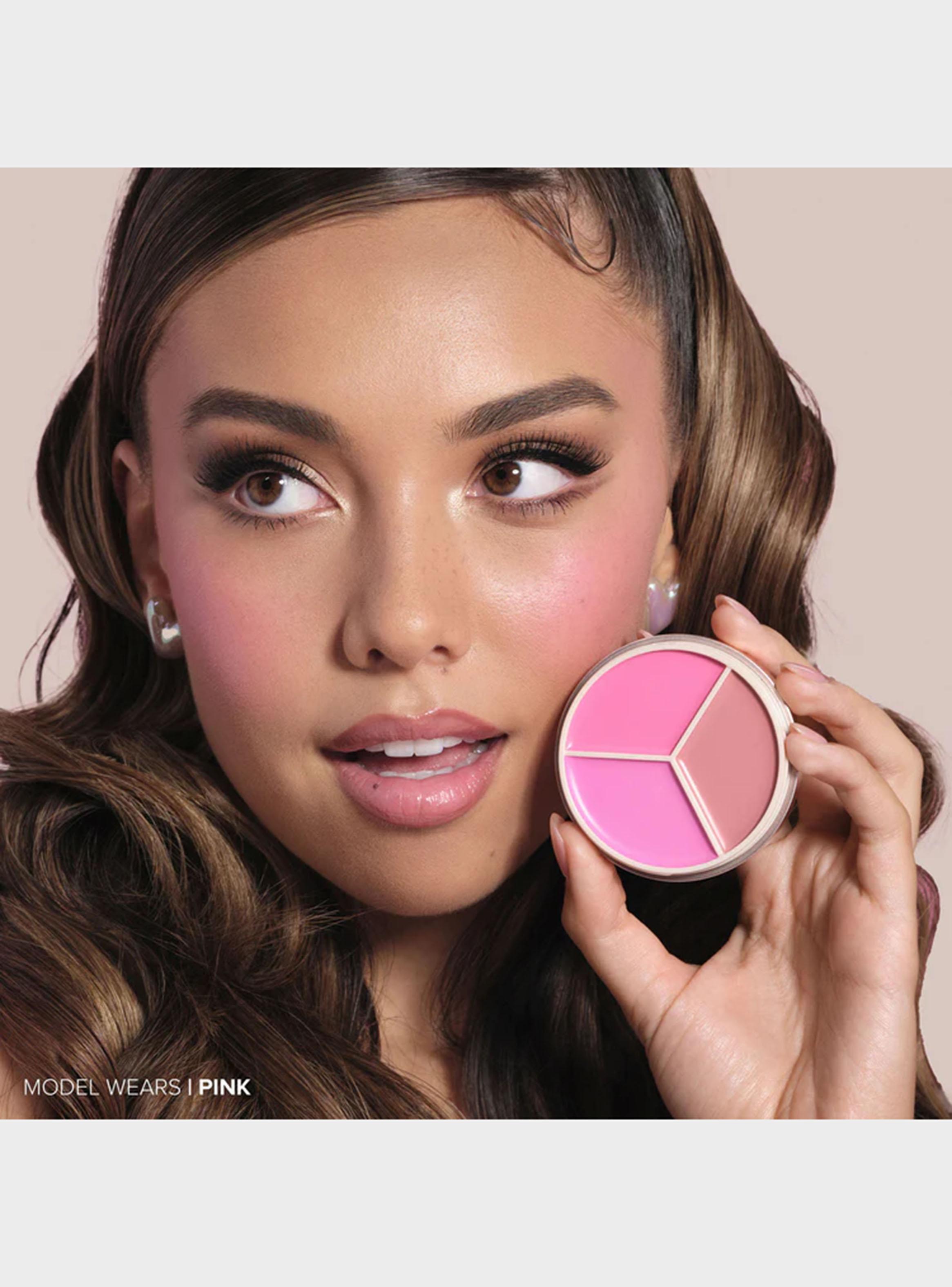 Rubor Magic Touch Blush Trio Pink 3g-3