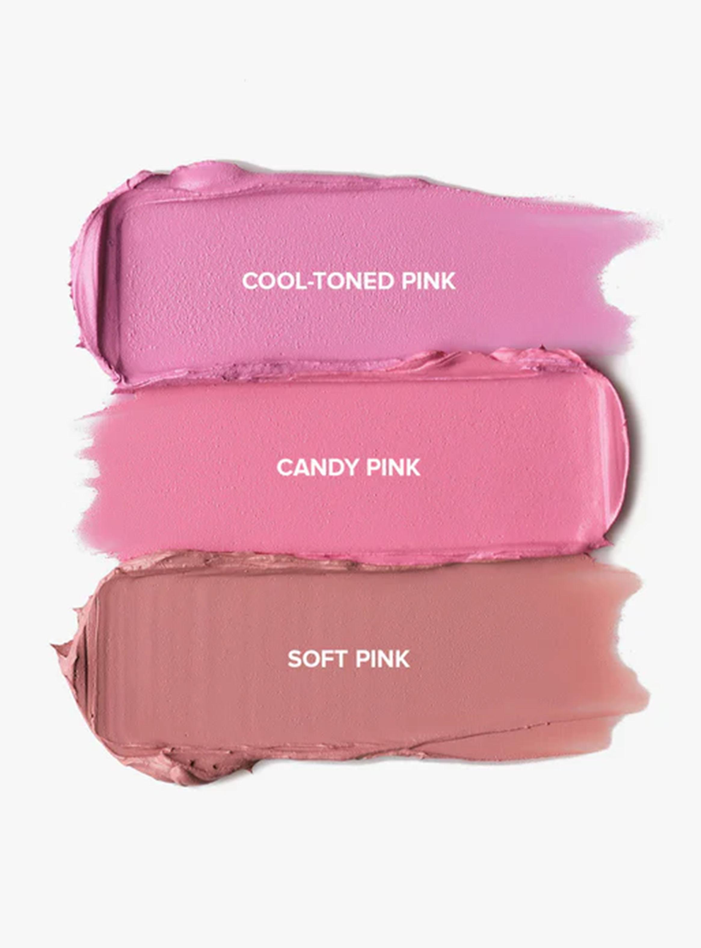 Rubor Magic Touch Blush Trio Pink 3g-2