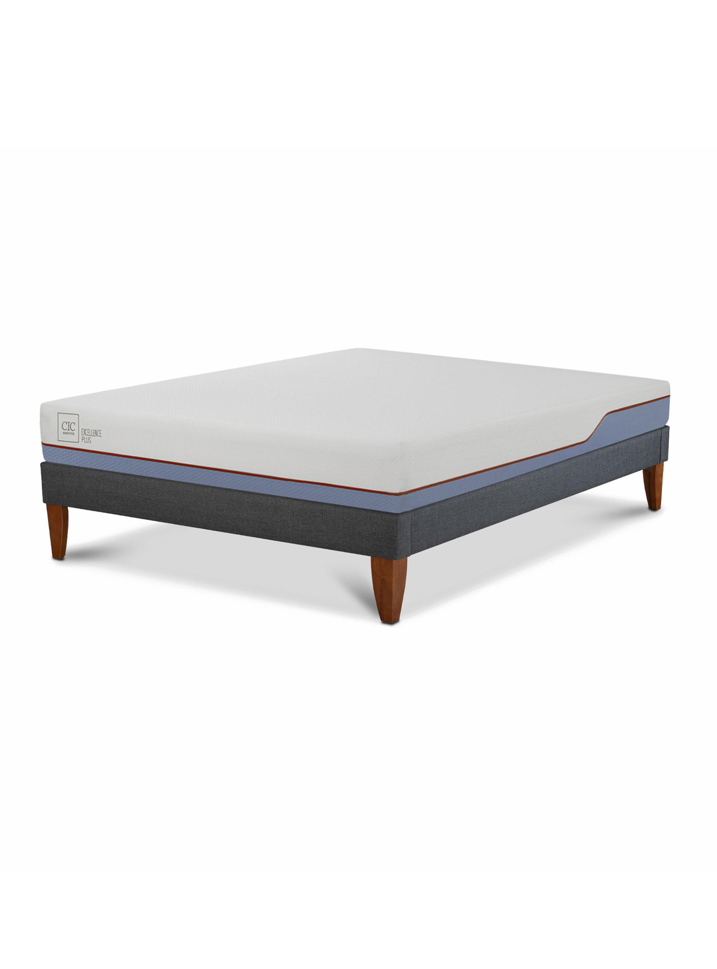 Cama Europea Box Excellence Plus 1.5 Plazas Base Normal-0