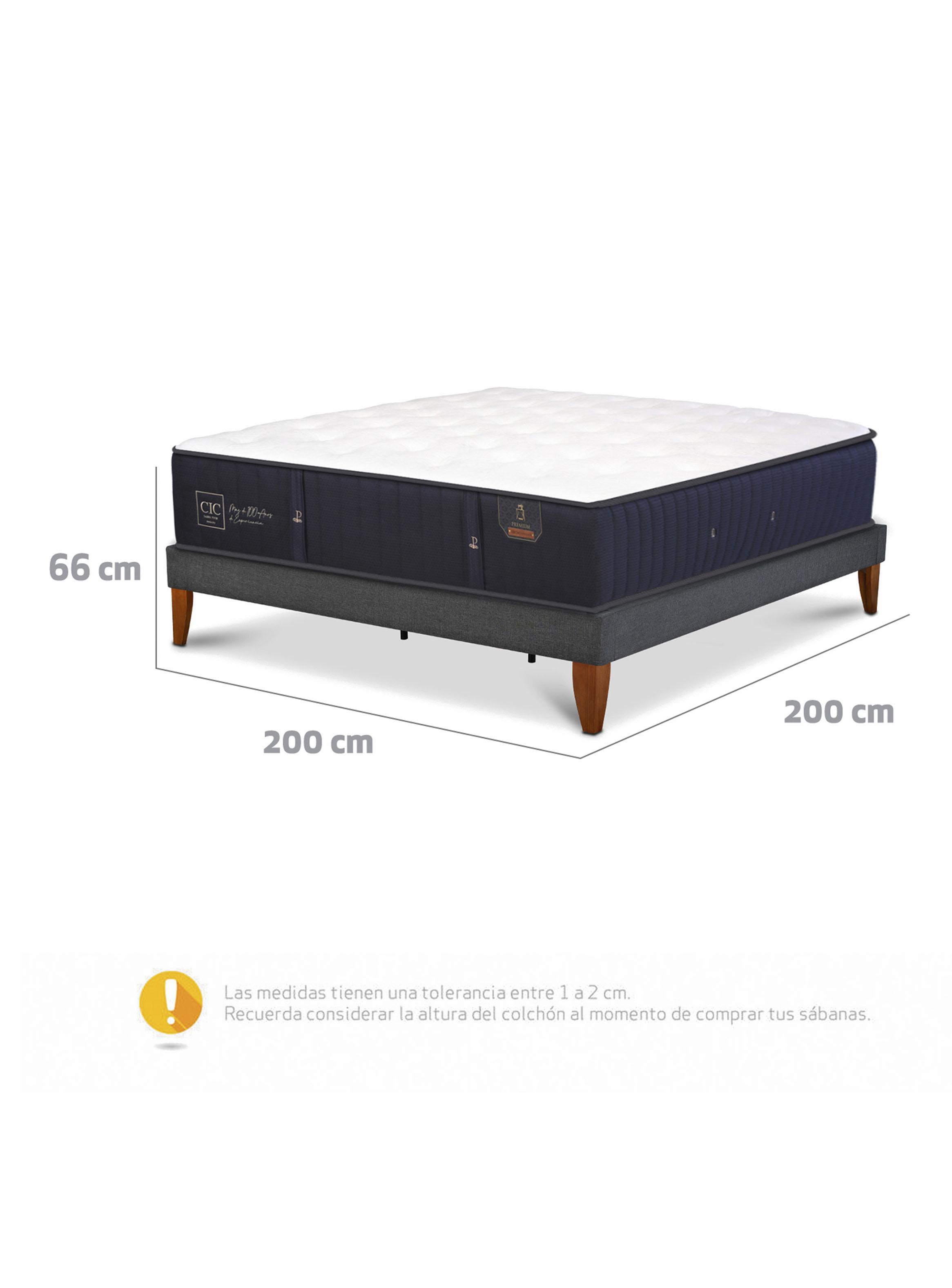 Cama Europea Box Premium Súper King Base Normal-1
