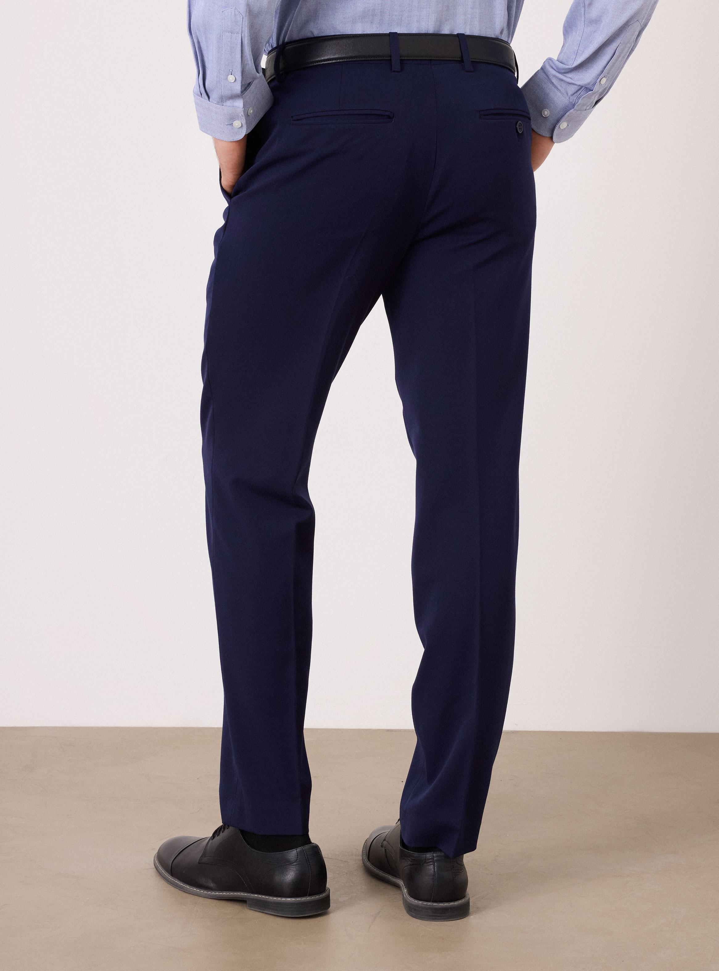 Pantalón Vestir Slim Fit Spandex-1