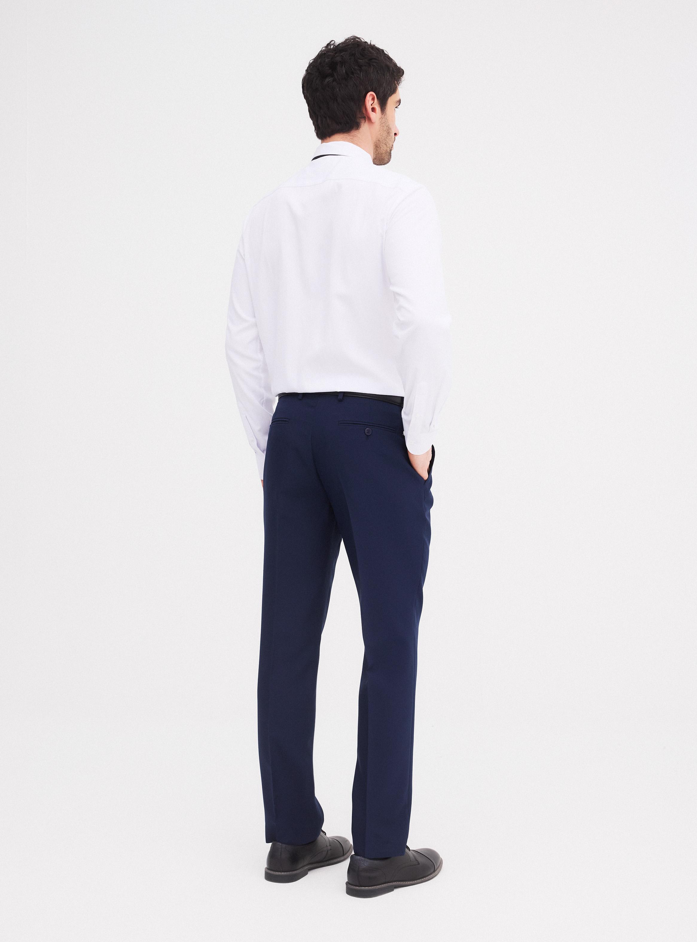 Pantalón Vestir Slim Fit Oxford-5