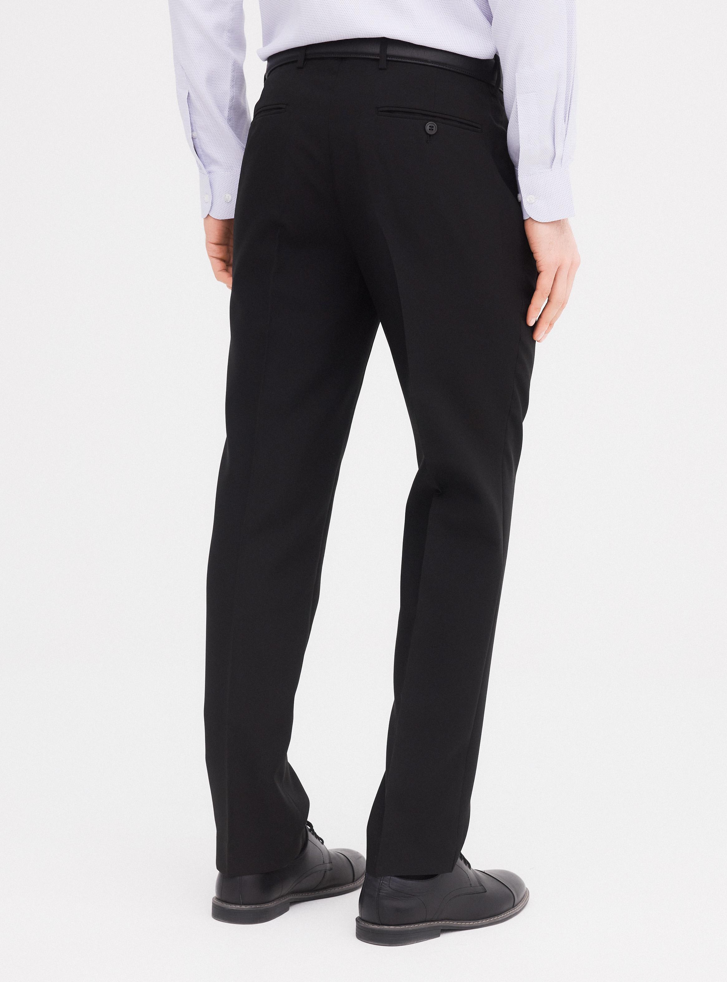 Pantalón Vestir Formal Slim Fit Oxford-1