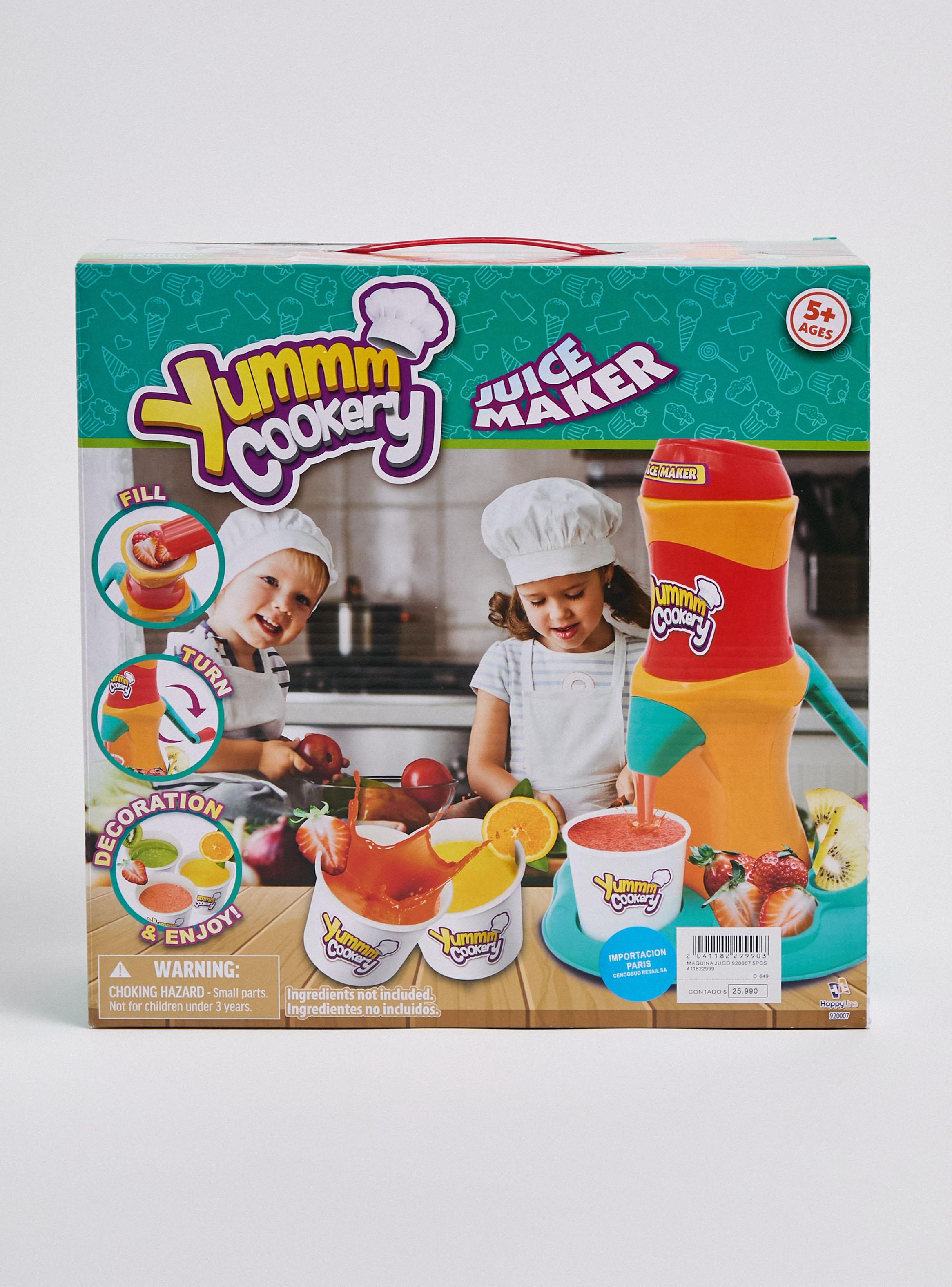 Juguete Mini Hogar Máquina Jugos 5 Piezas-2