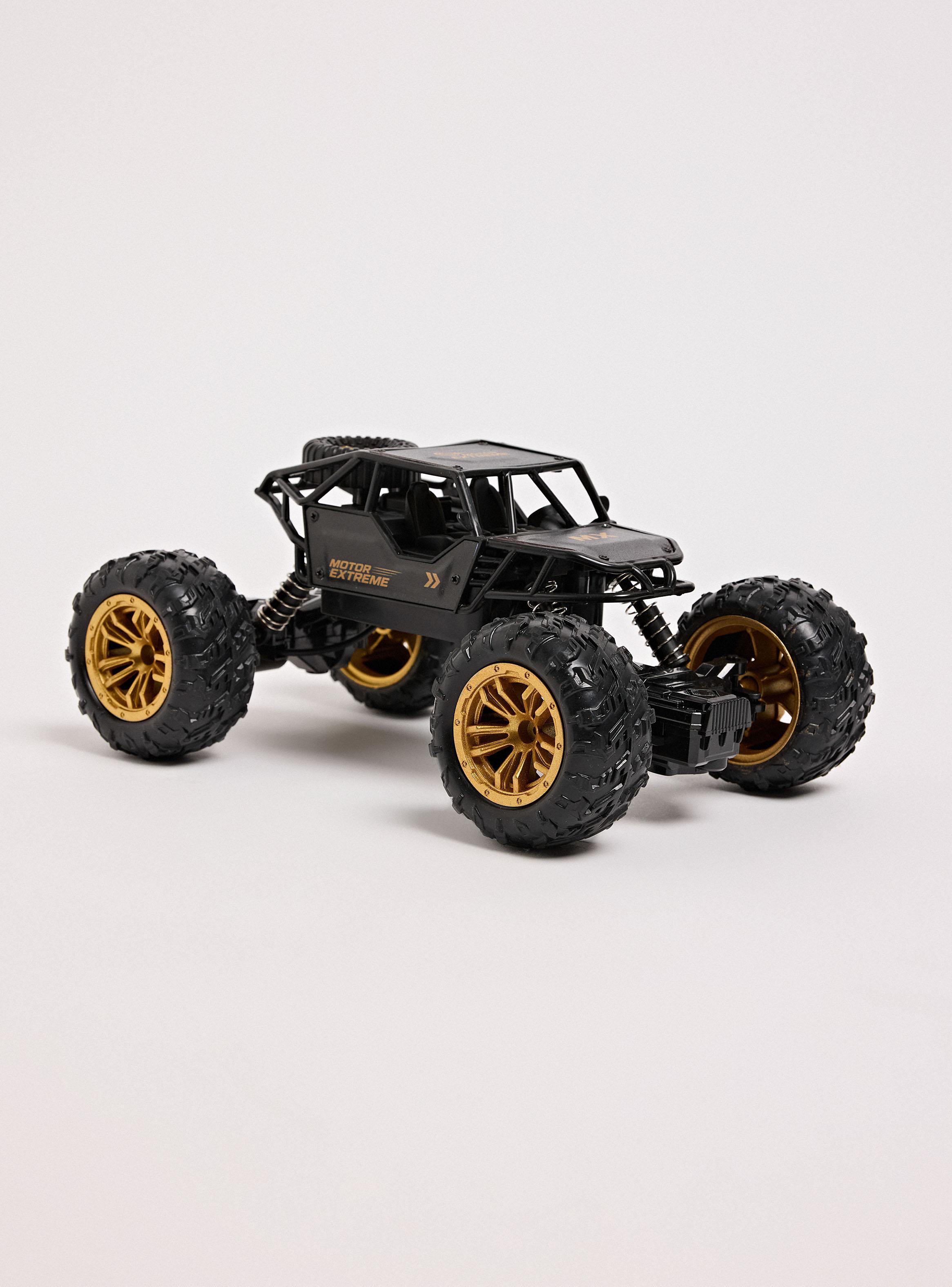 Auto a Control Remoto Diecast 1:18 Amarillo-2