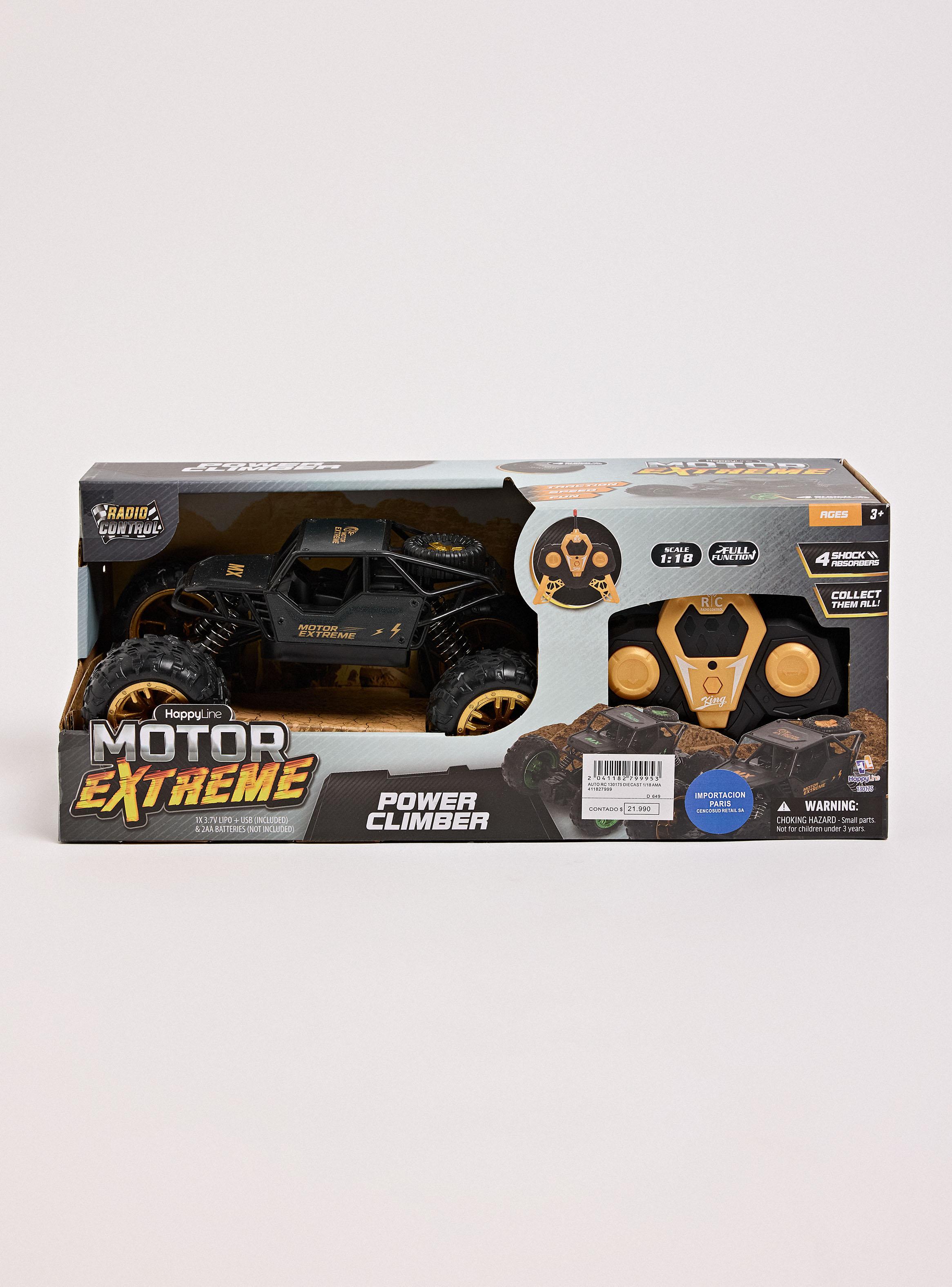 Auto a Control Remoto Diecast 1:18 Amarillo-3