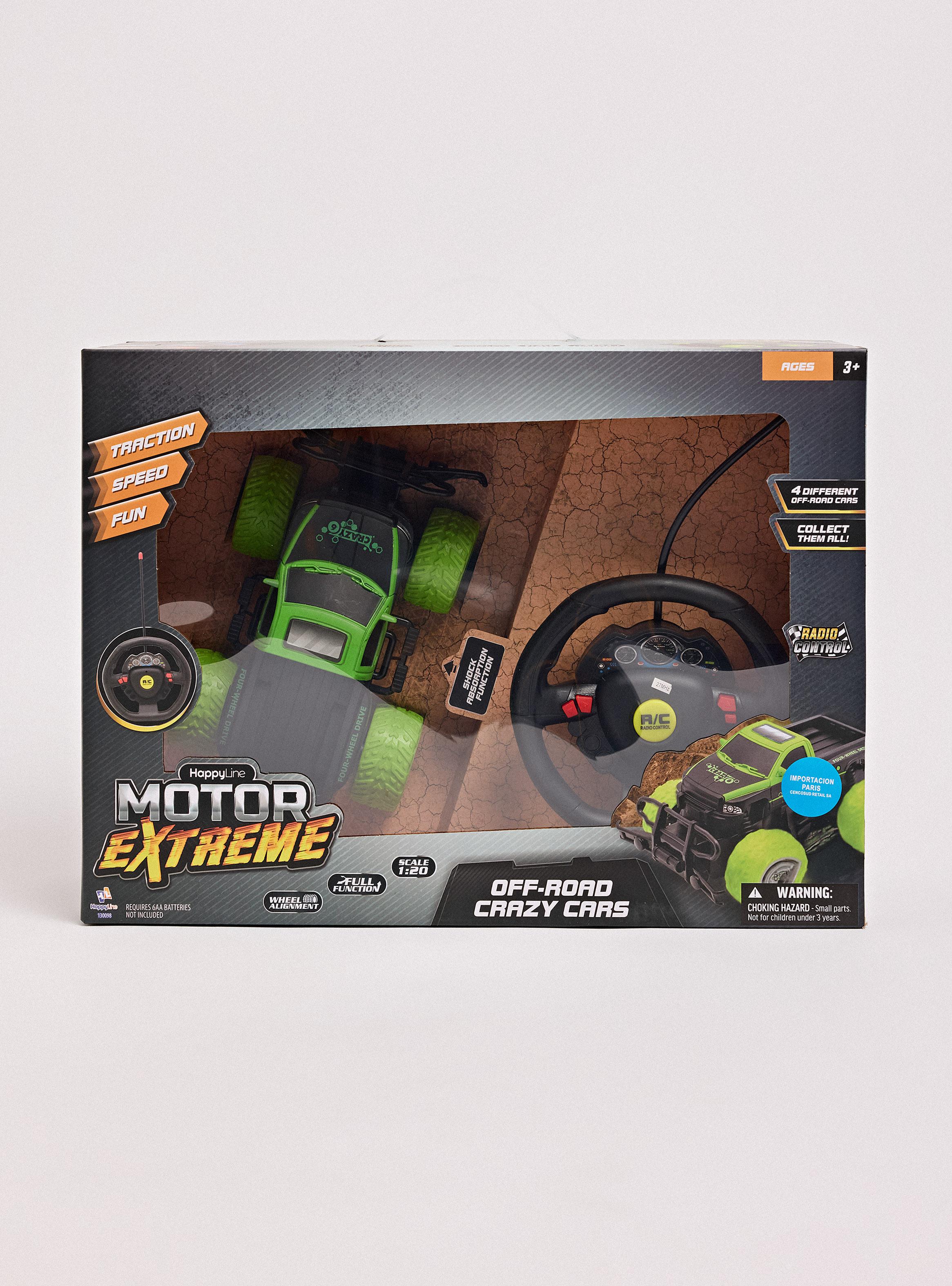 Auto a Control Remoto 1:20 Verde-3