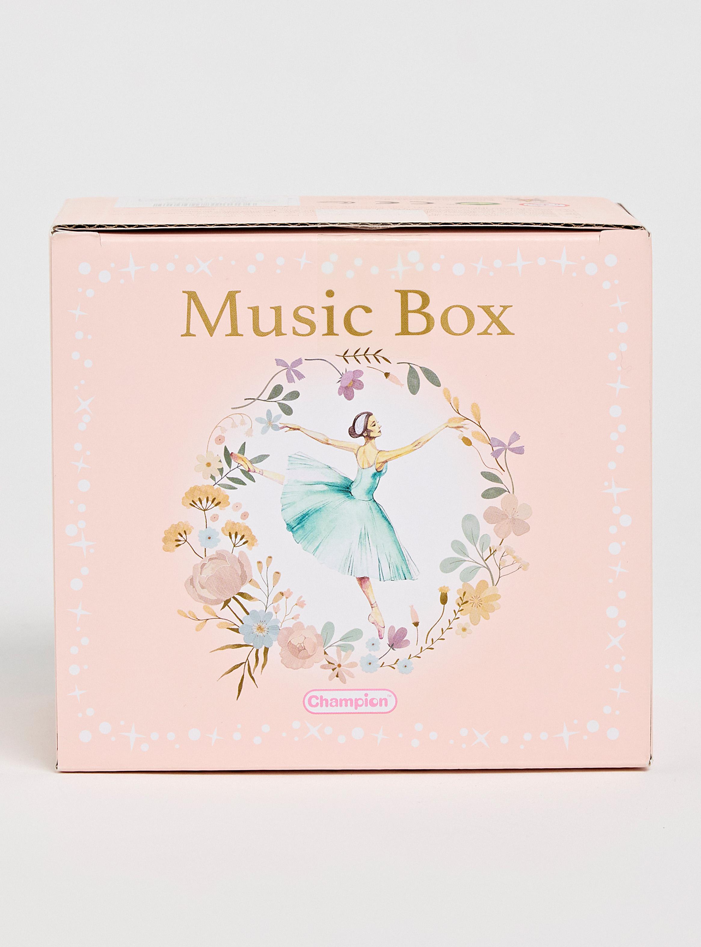 Caja Musical Bailarina de Ballet Clásica Rosa-3