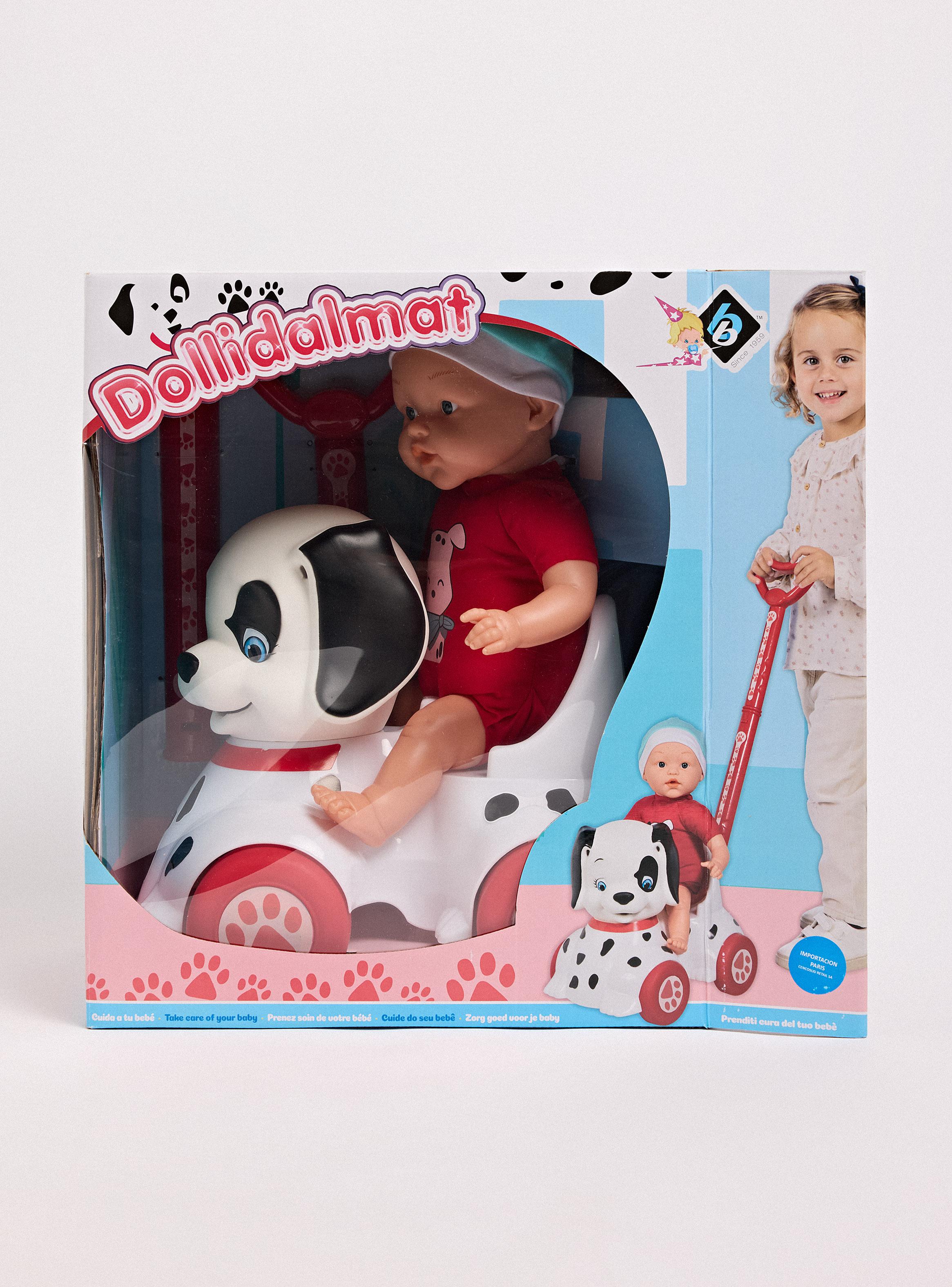 Muñeca Dolly + Correpasillo Dálmata-3