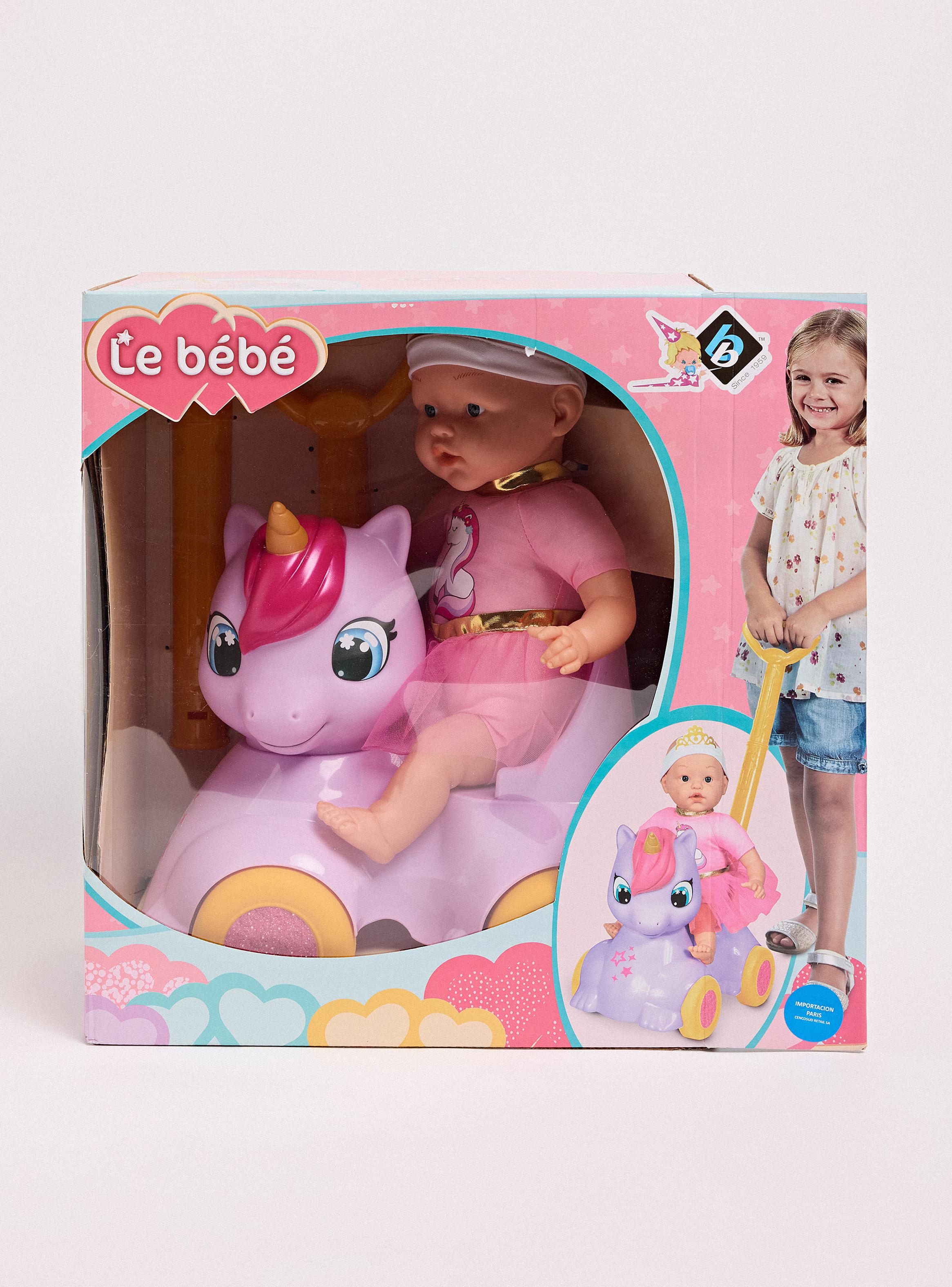 Muñeca Dolly + Correpasillo Unicornio-3