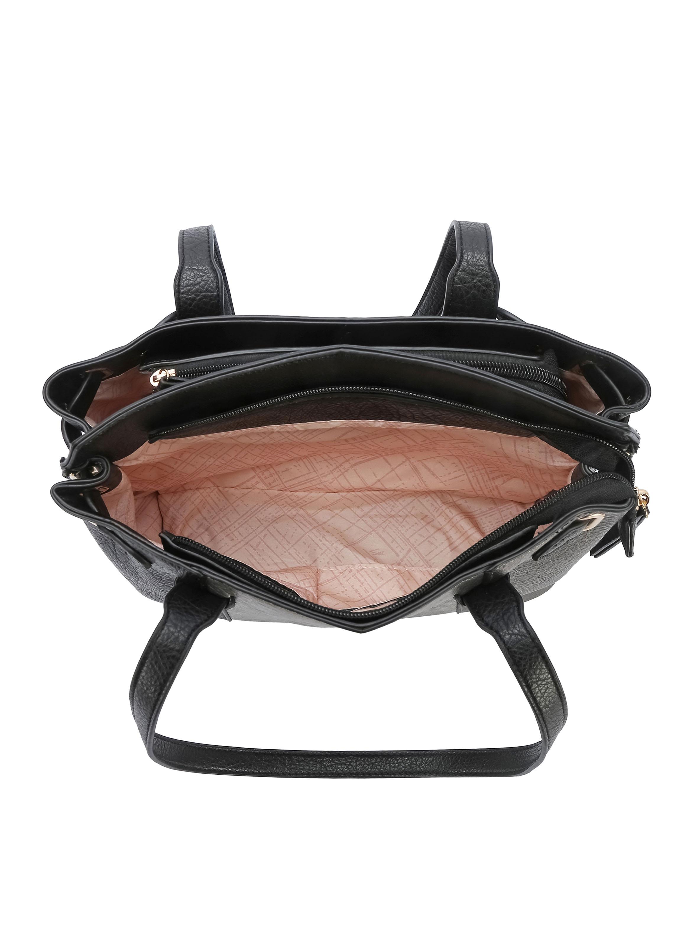 Cartera de Hombro Viena Negra-3