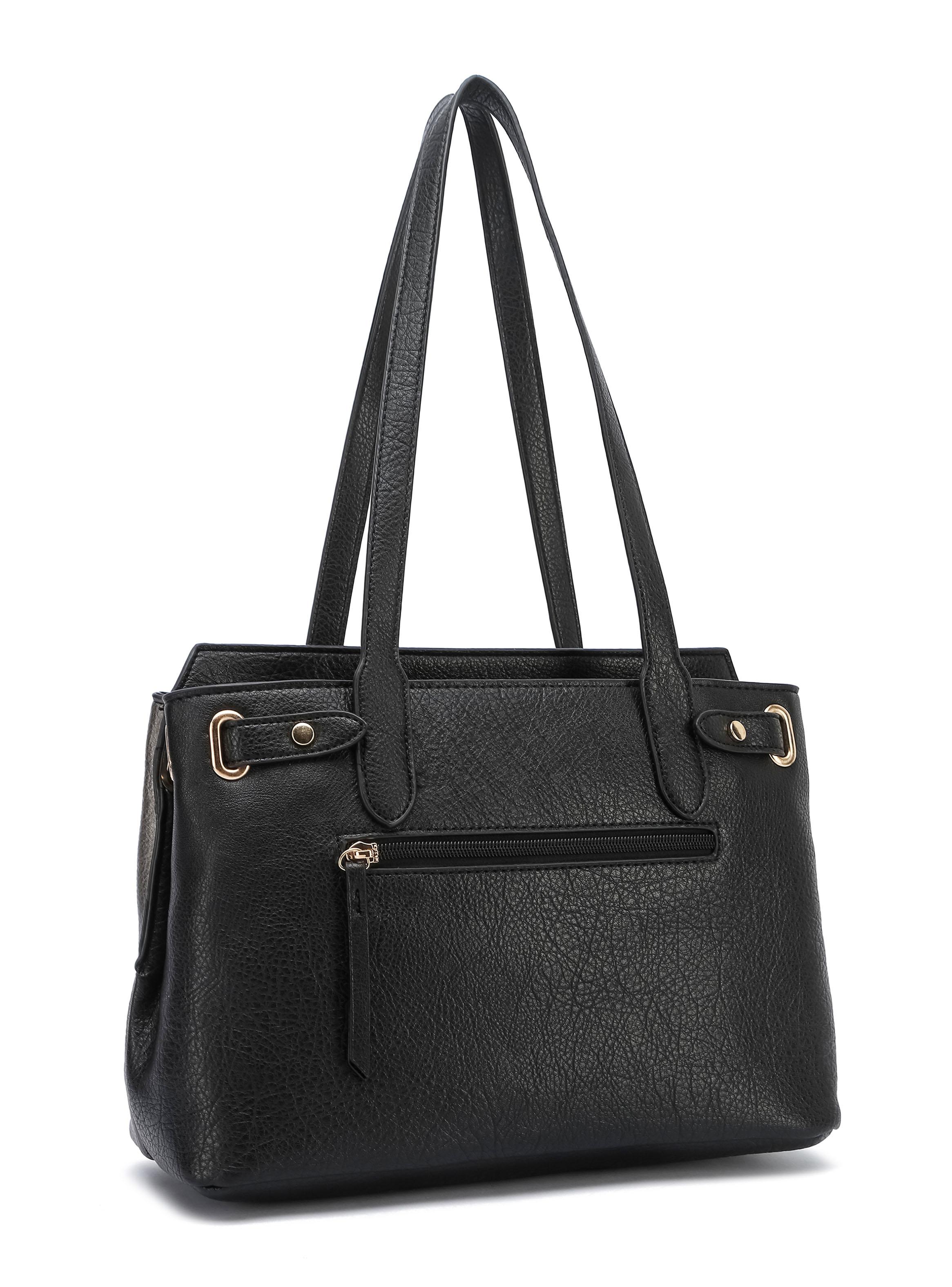 Cartera de Hombro Viena Negra-2