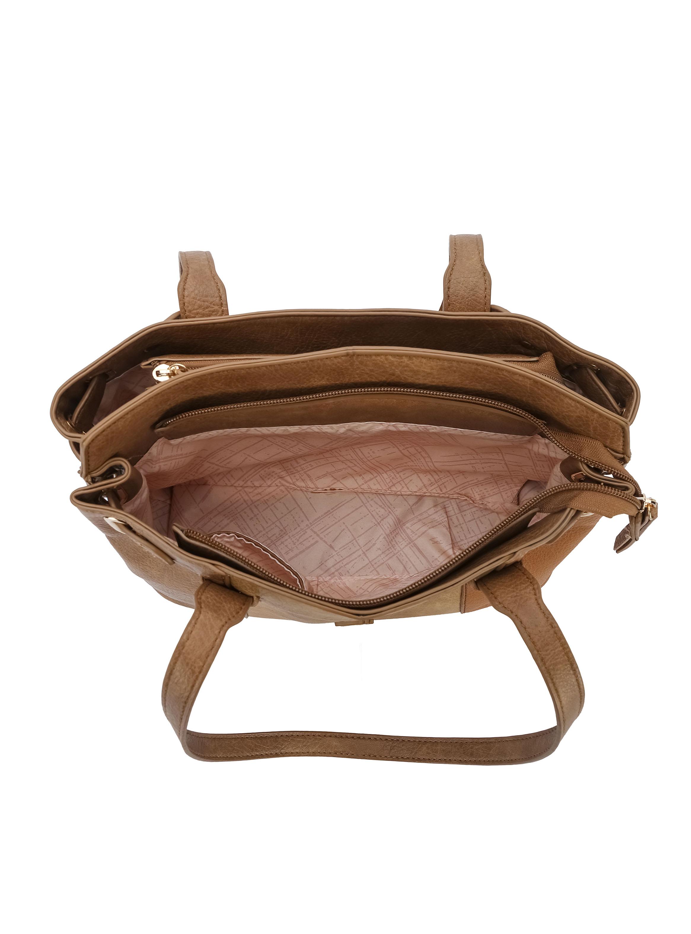 Cartera de Hombro Viena Café-3