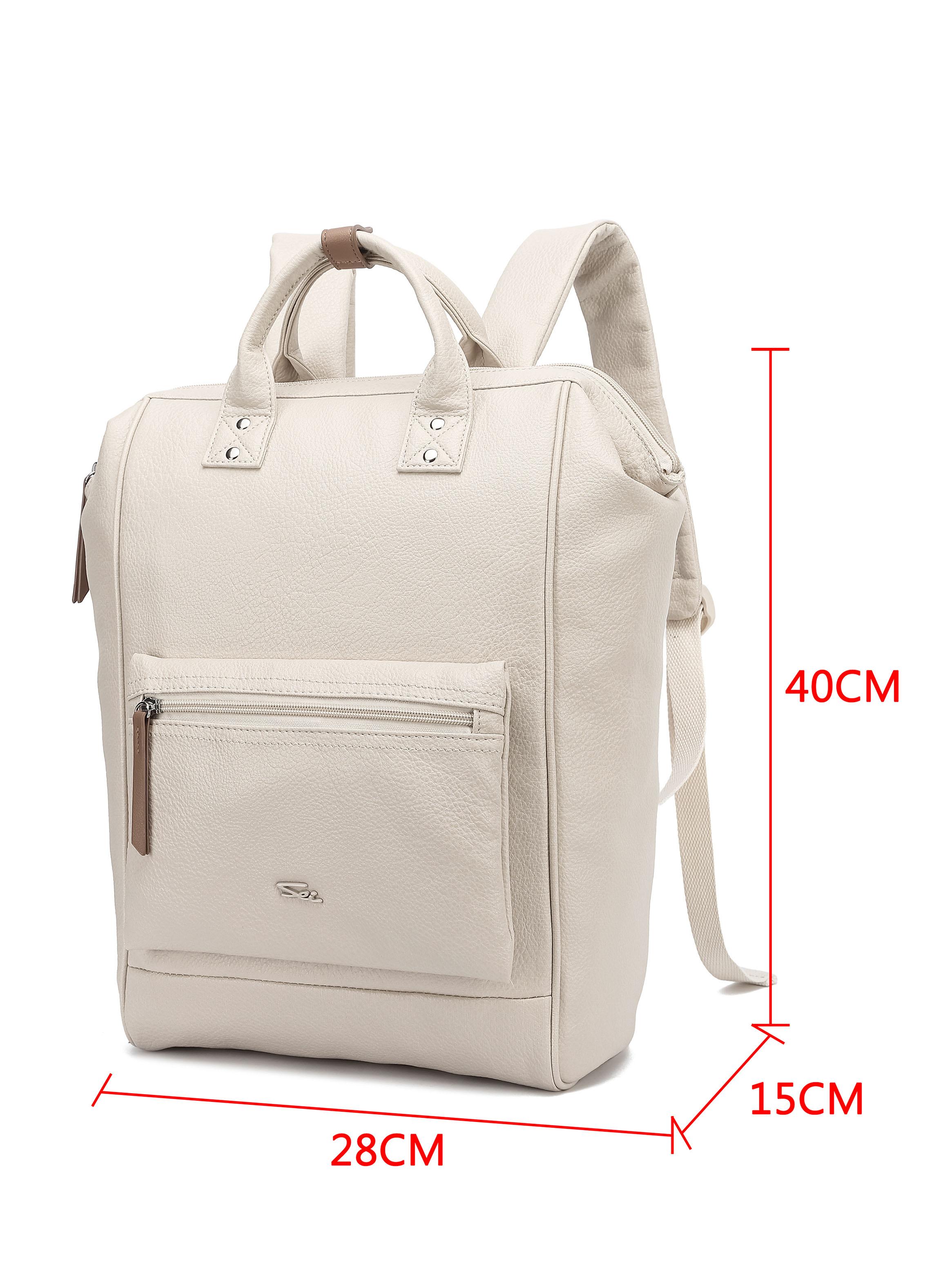 Mochila Porta Notebook Copenhague Beige-1
