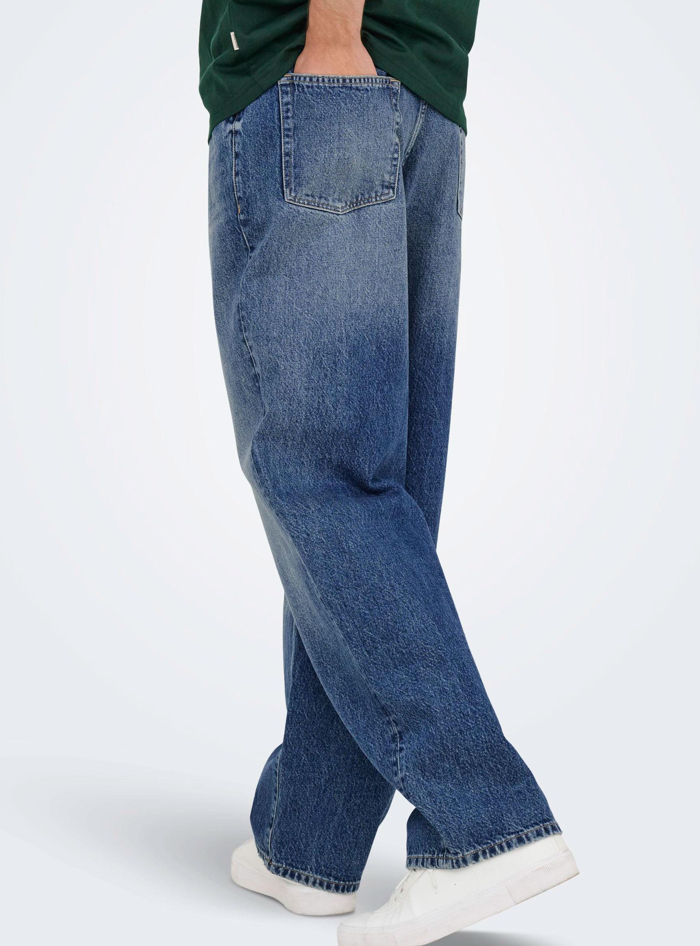 Jeans Tiro Medio Loose Fit-2