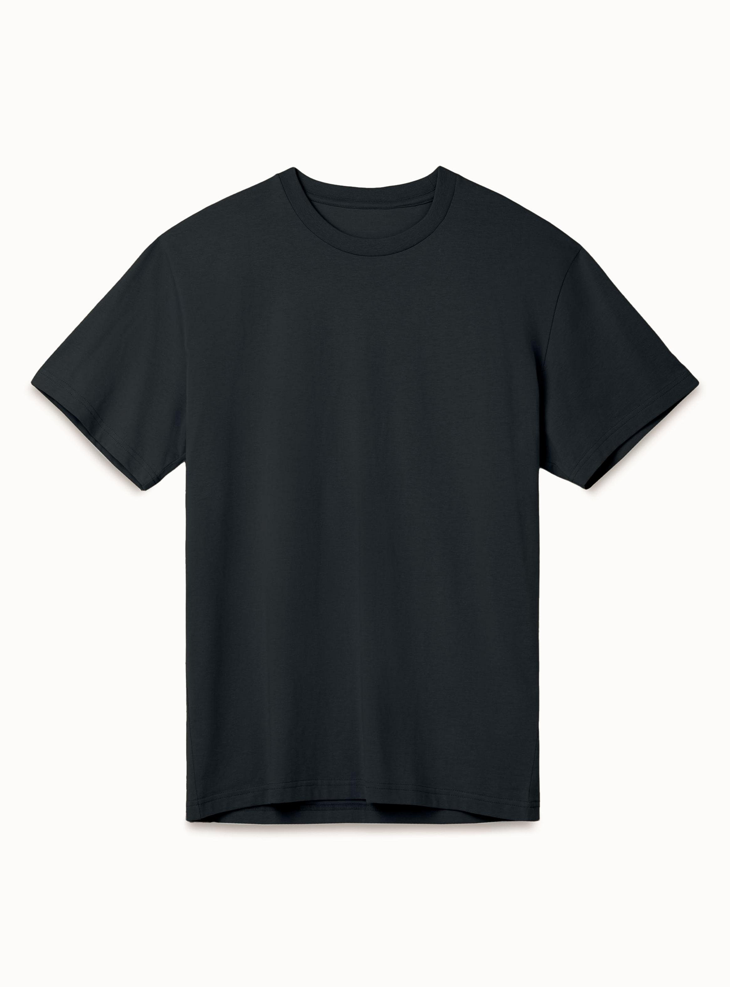 Polera Regular Lisa Manga Corta-3