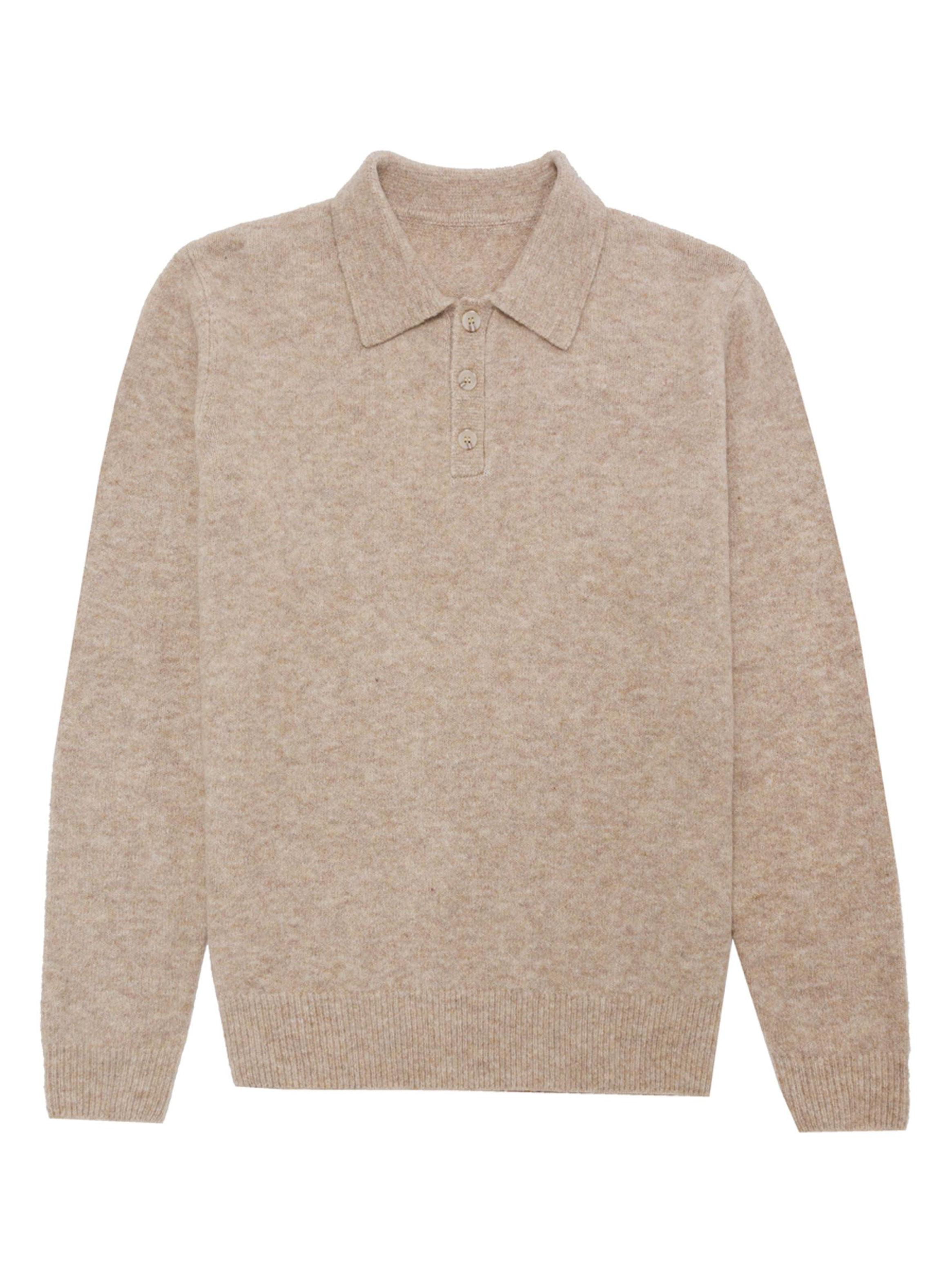 Polerón Knit Cuello Polo-3