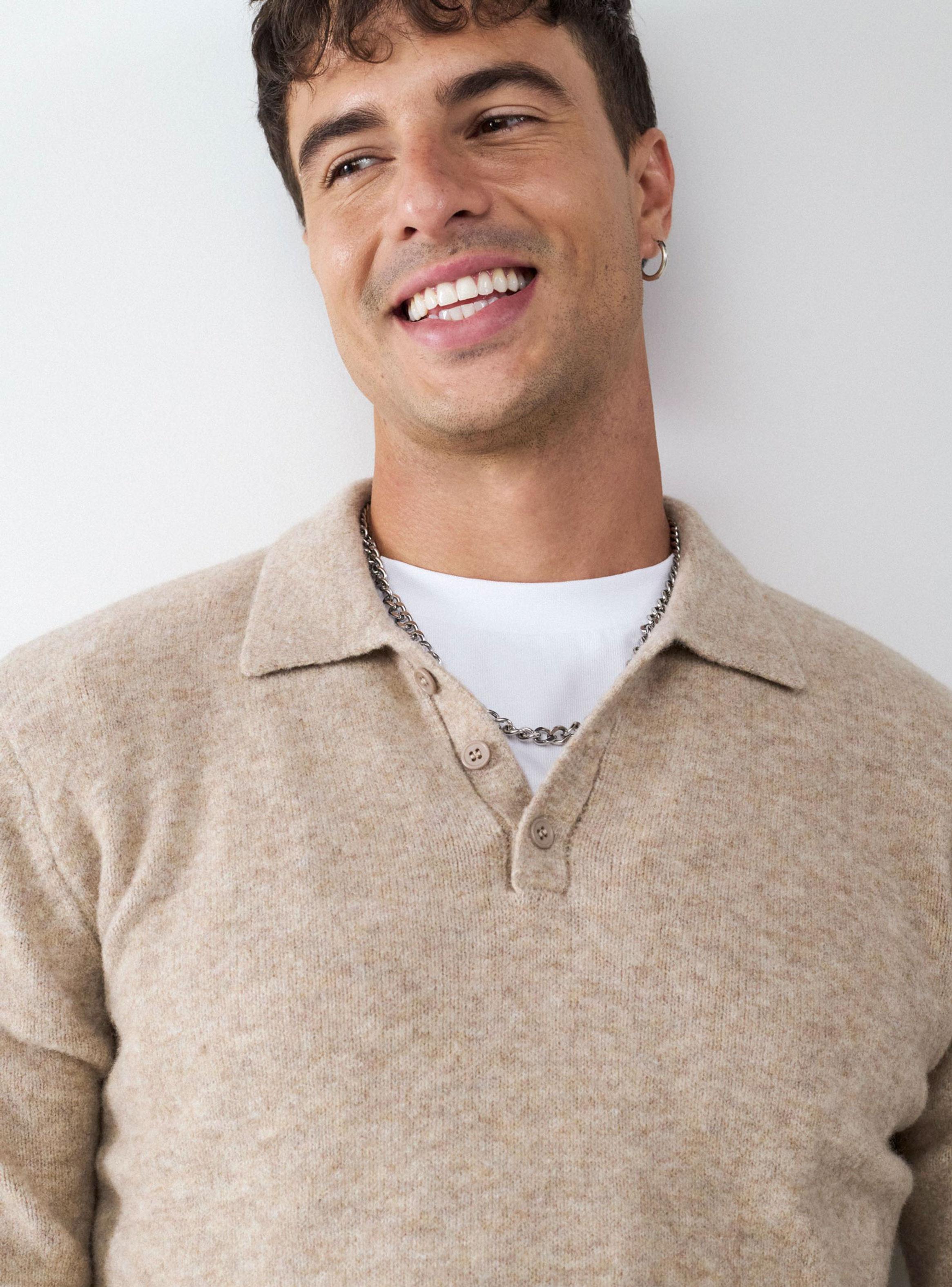 Polerón Knit Cuello Polo-2