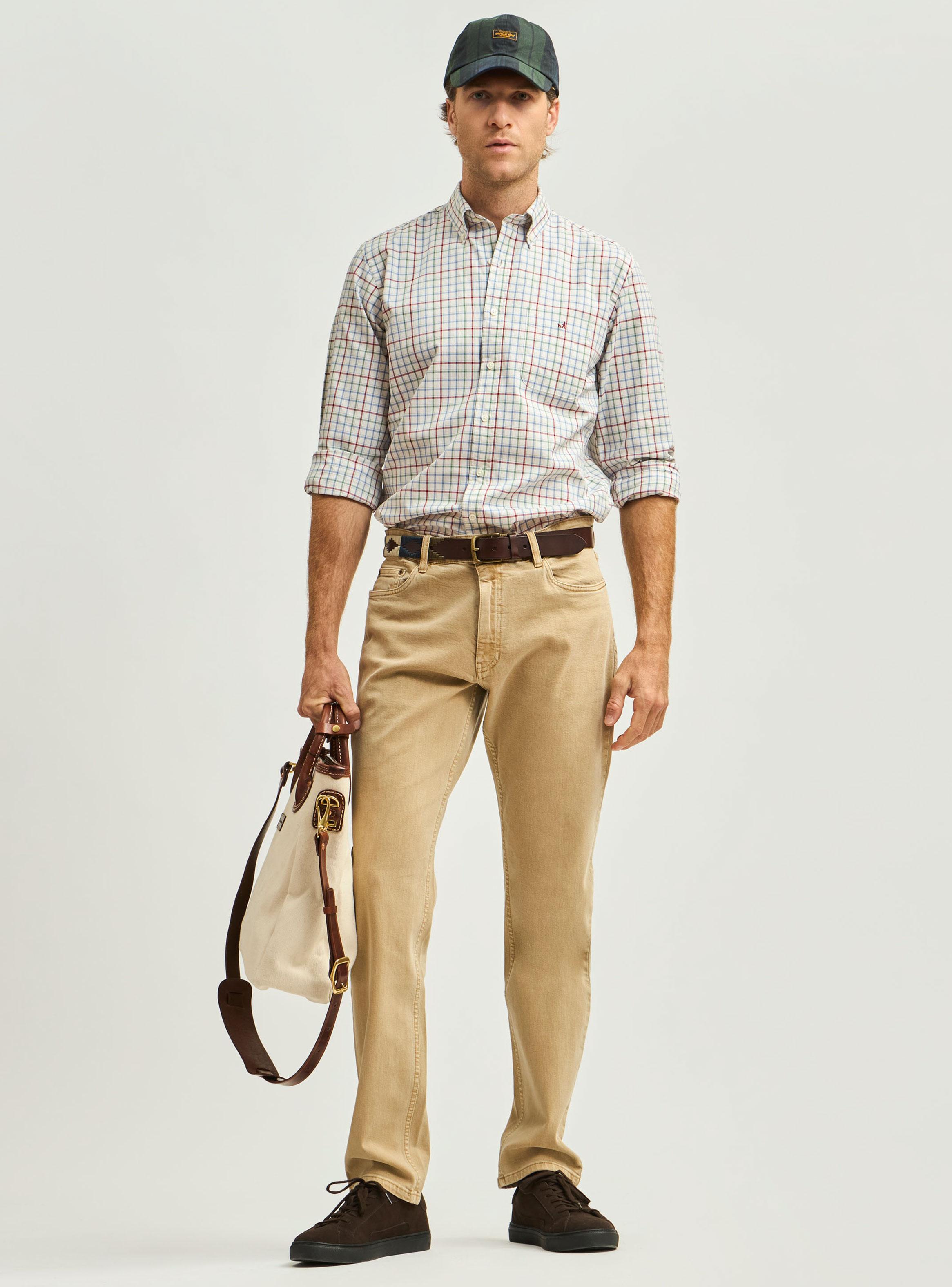 Camisa Sport Button Down Weekend Cuadros Regular-3