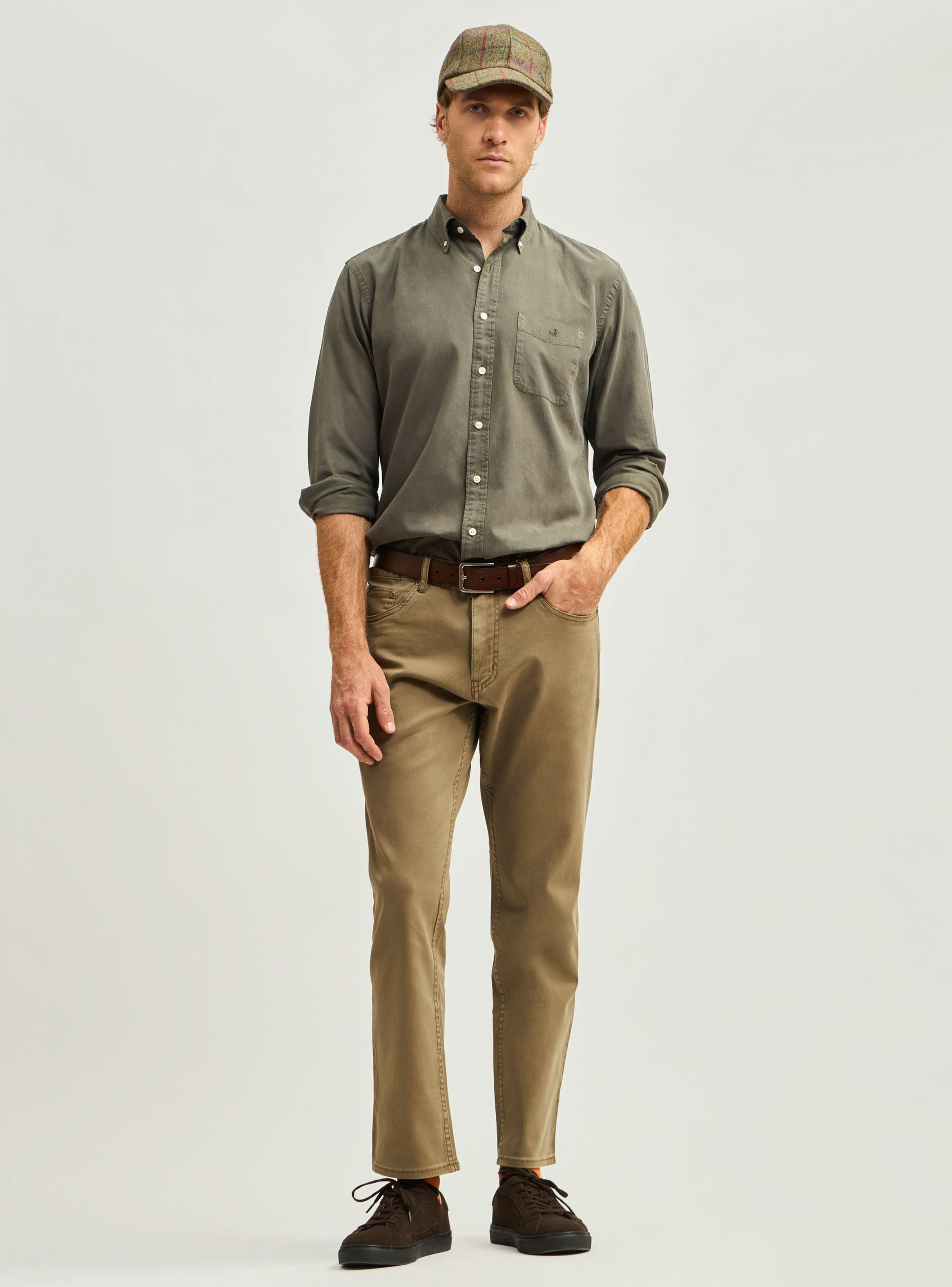 Camisa Sport Button Down  Tencel Vintage Regular-3