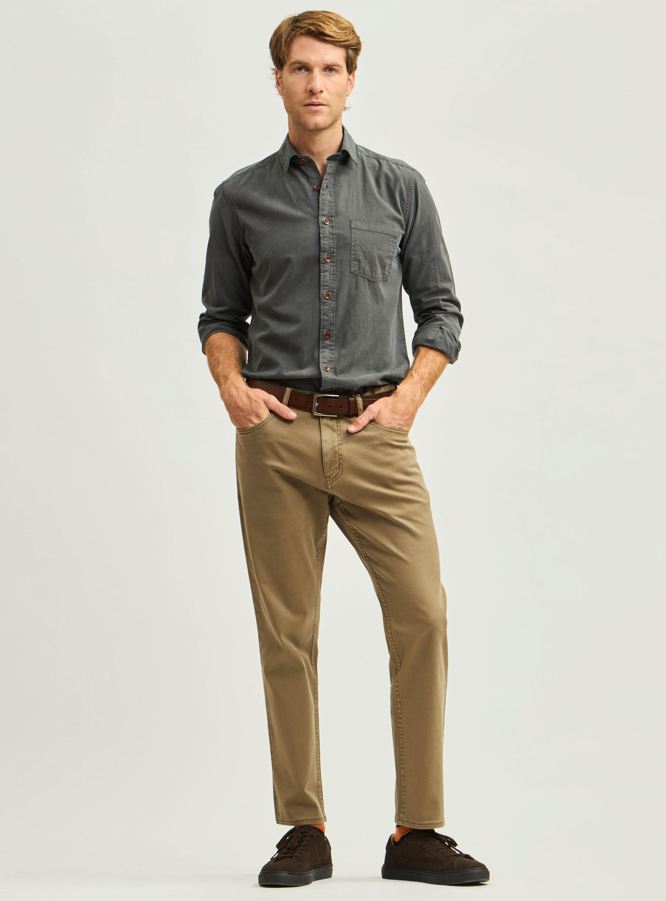 Camisa Houston Twill Tencel Vintage Regular-3