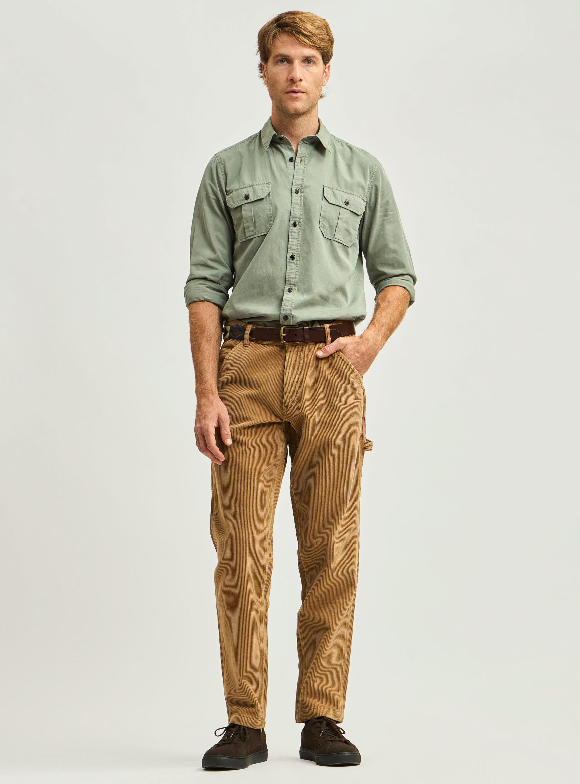 Camisa  Army Tencel Vintage Regular-3