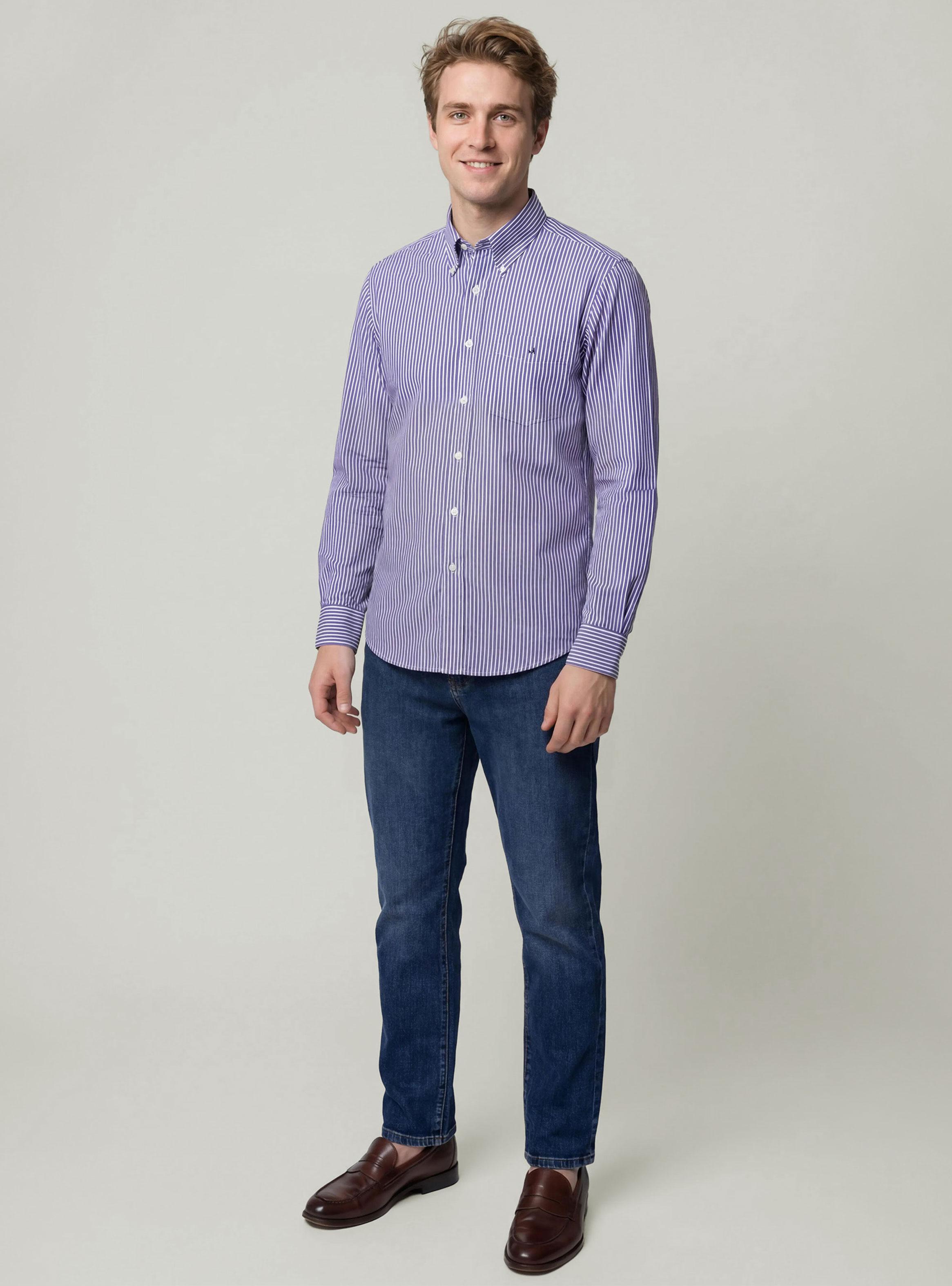 Camisa Rayas Button Down-2