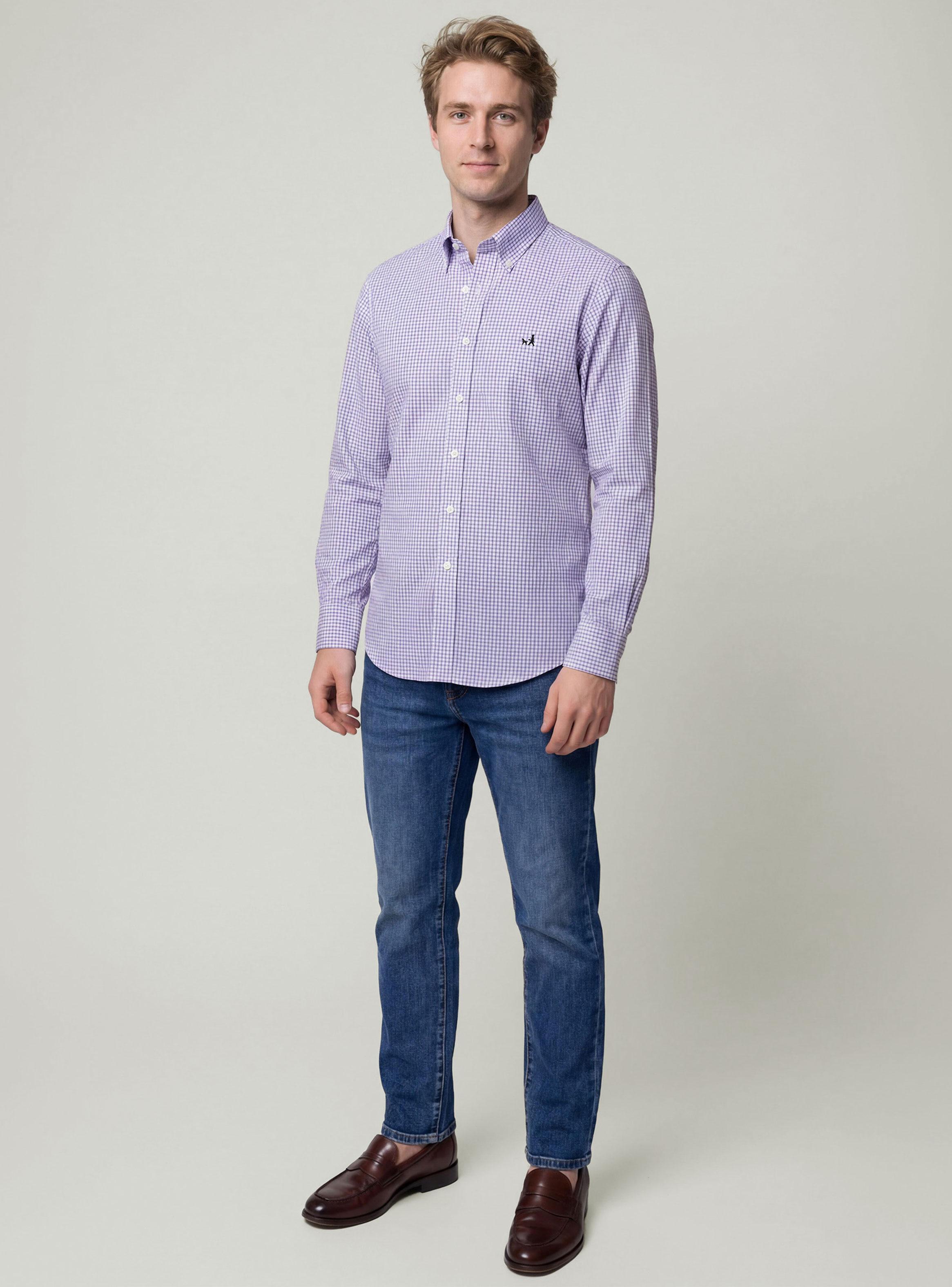 Camisa Sport Button Down Weekend Cuadros Regular-3