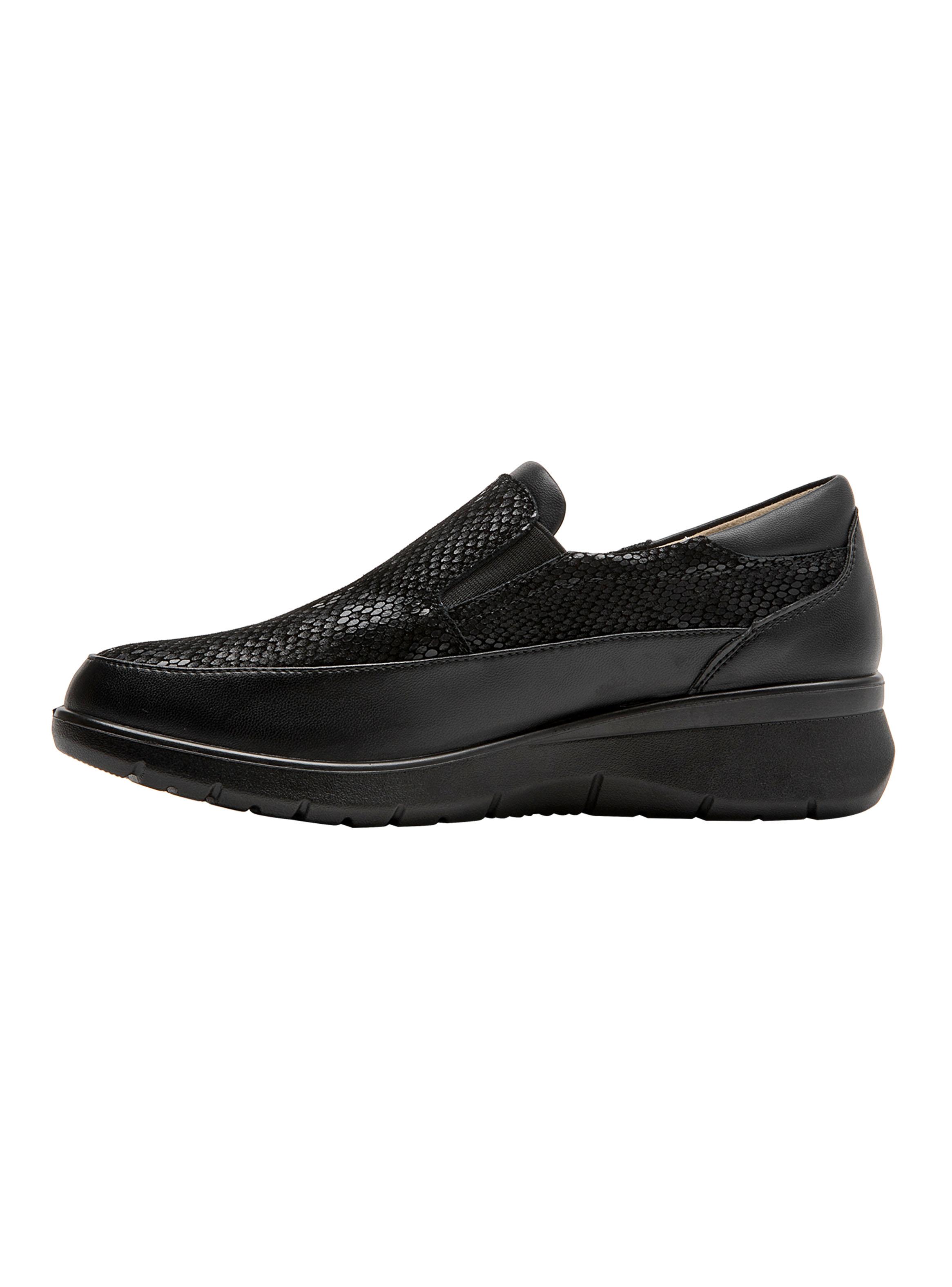 Zapato Casual Cuero BRM0132 Slip On Mujer-2