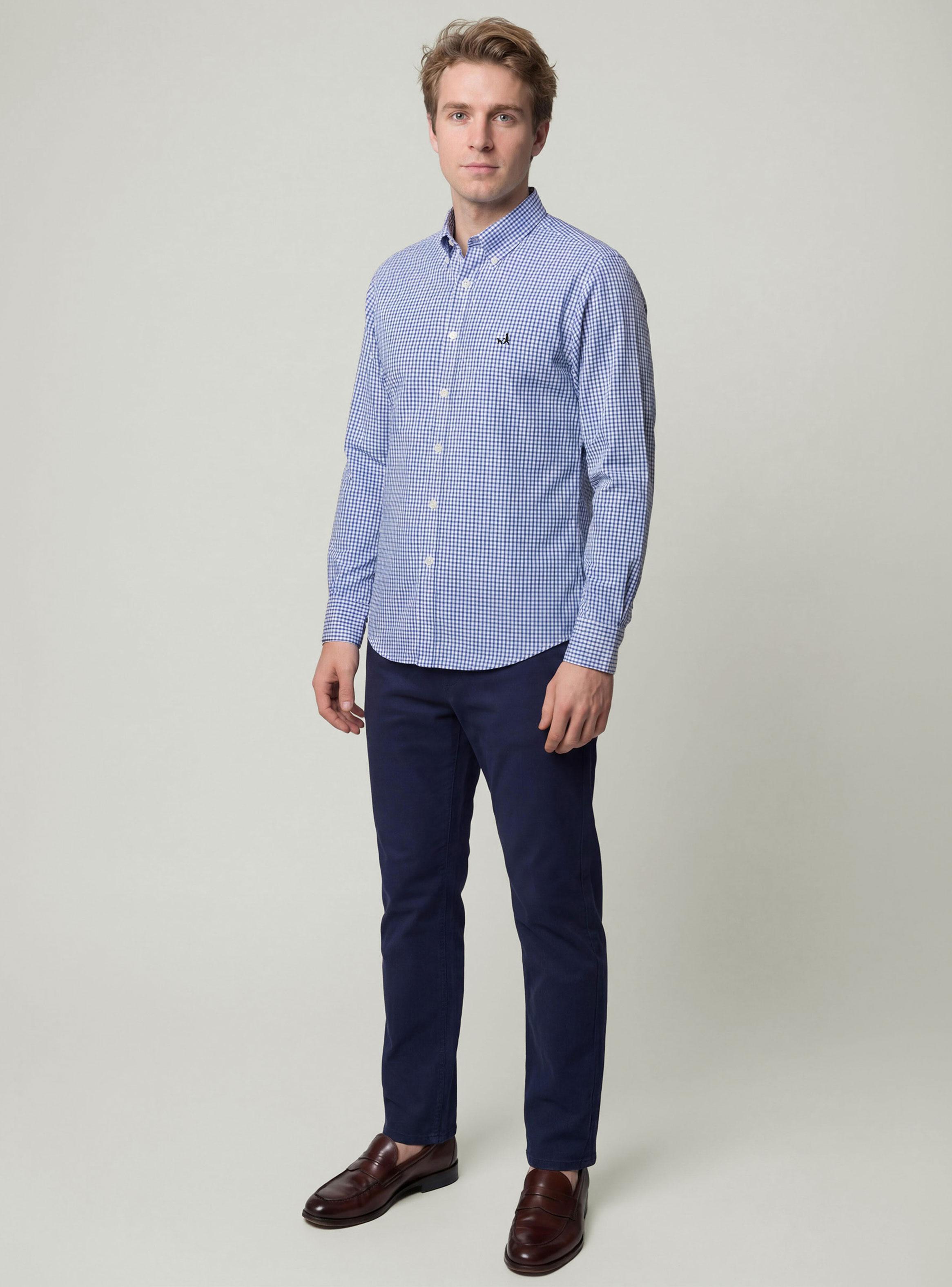 Camisa Sport Button Down Weekend Cuadros New Regular-3
