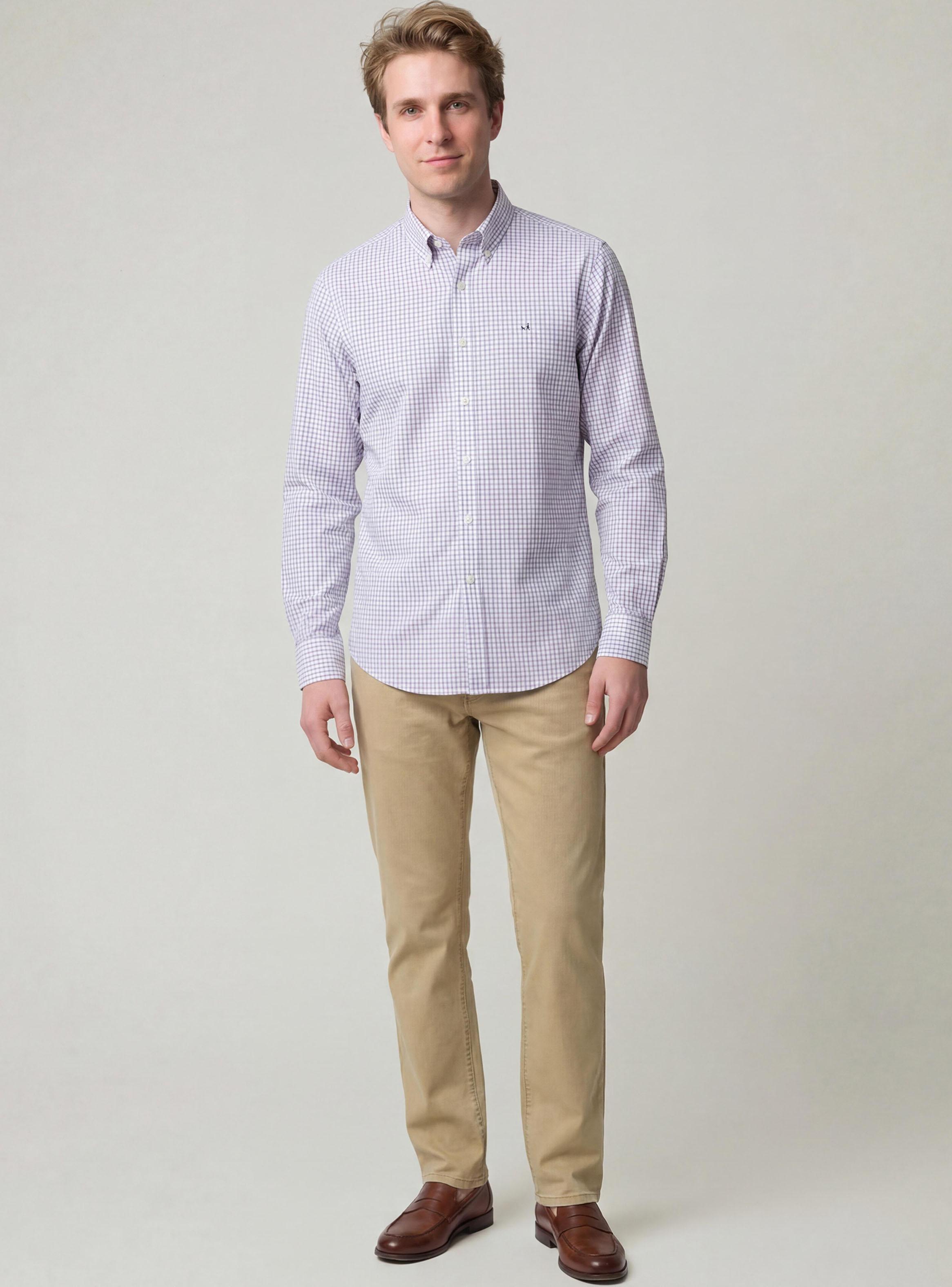 Camisa Sport Button Down Cuadro Regular-3