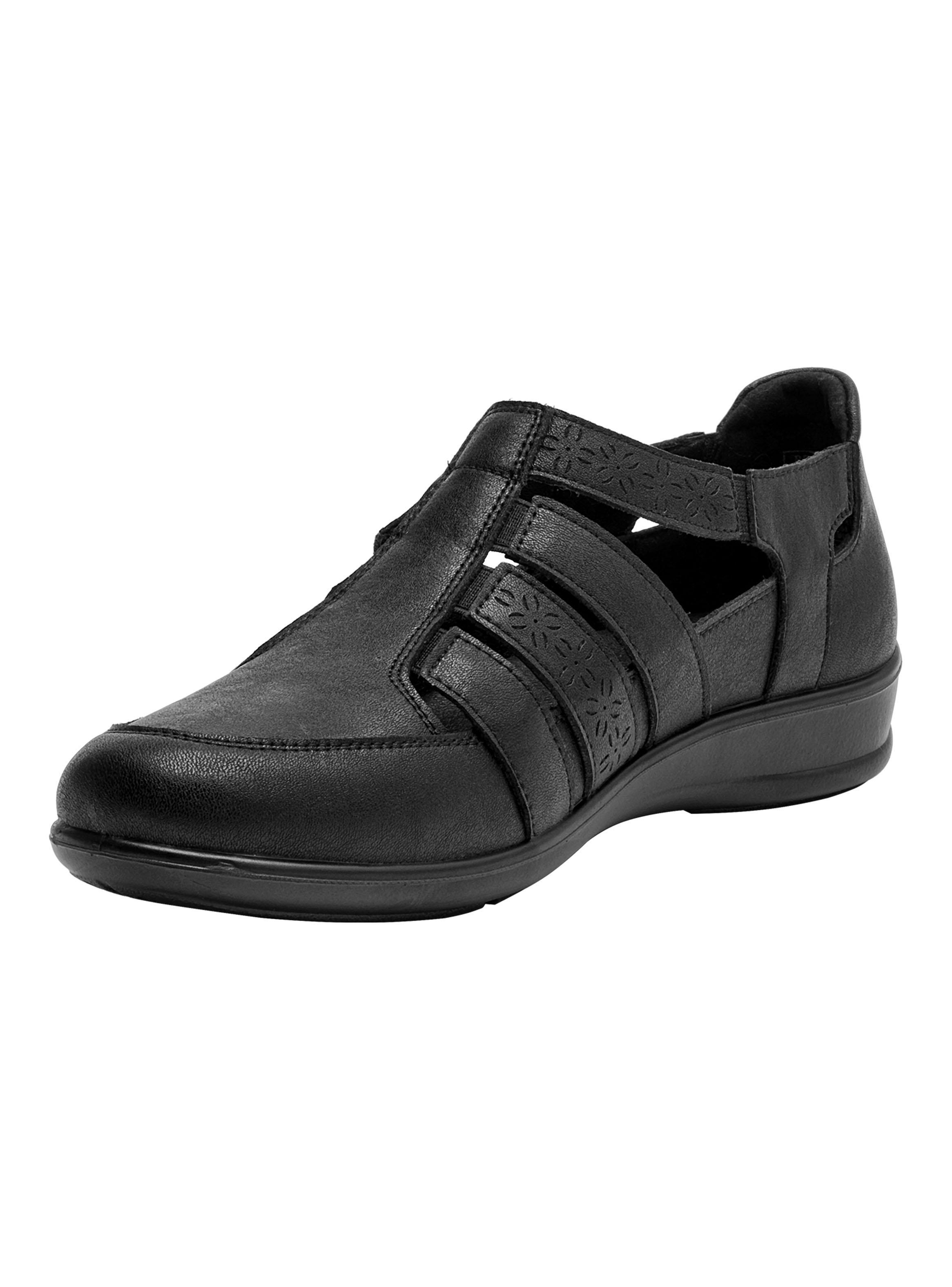 Zapato Casual BRM0451 Cuero Correas Entrelazadas Mujer-3