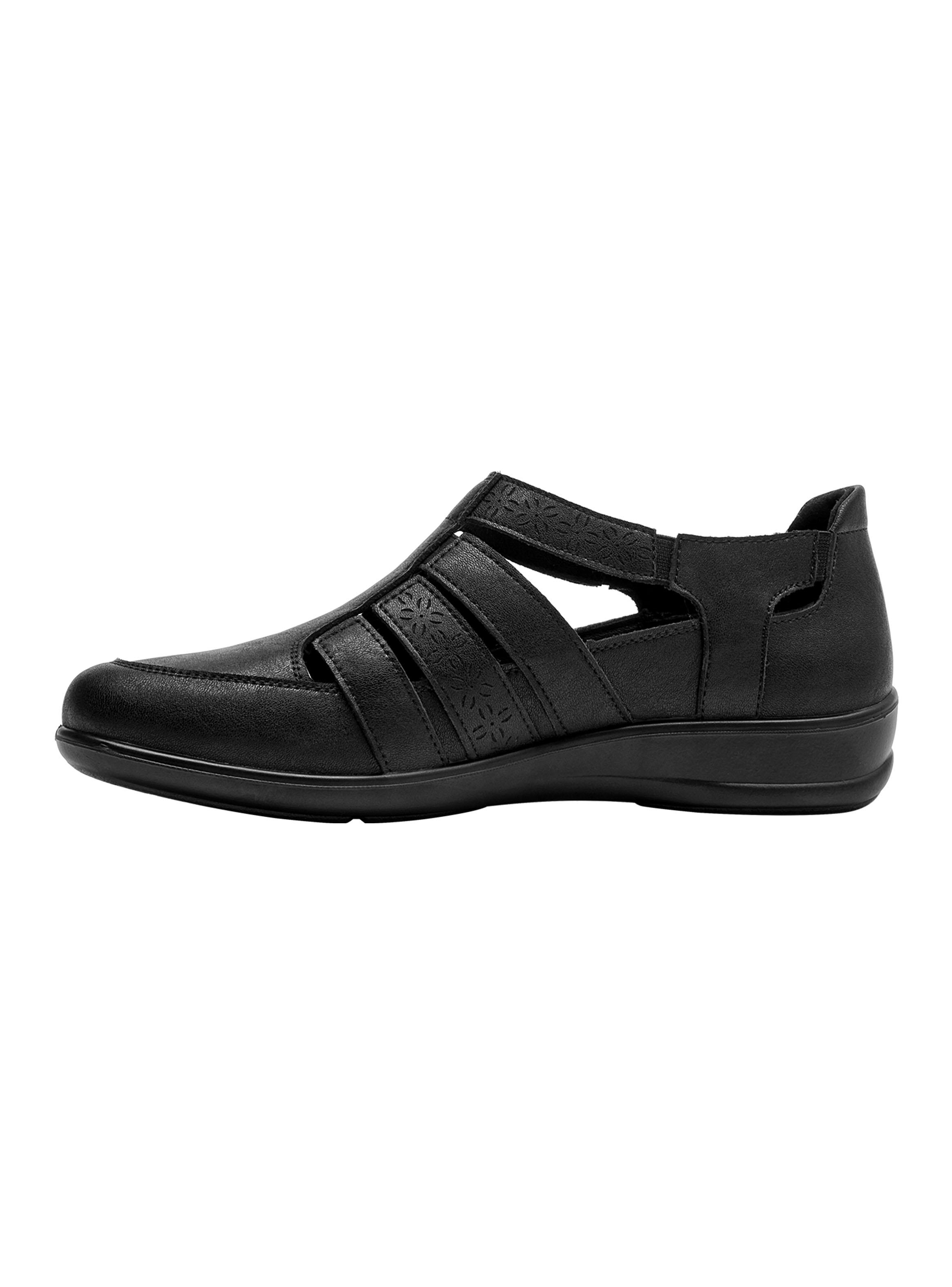 Zapato Casual BRM0451 Cuero Correas Entrelazadas Mujer-2
