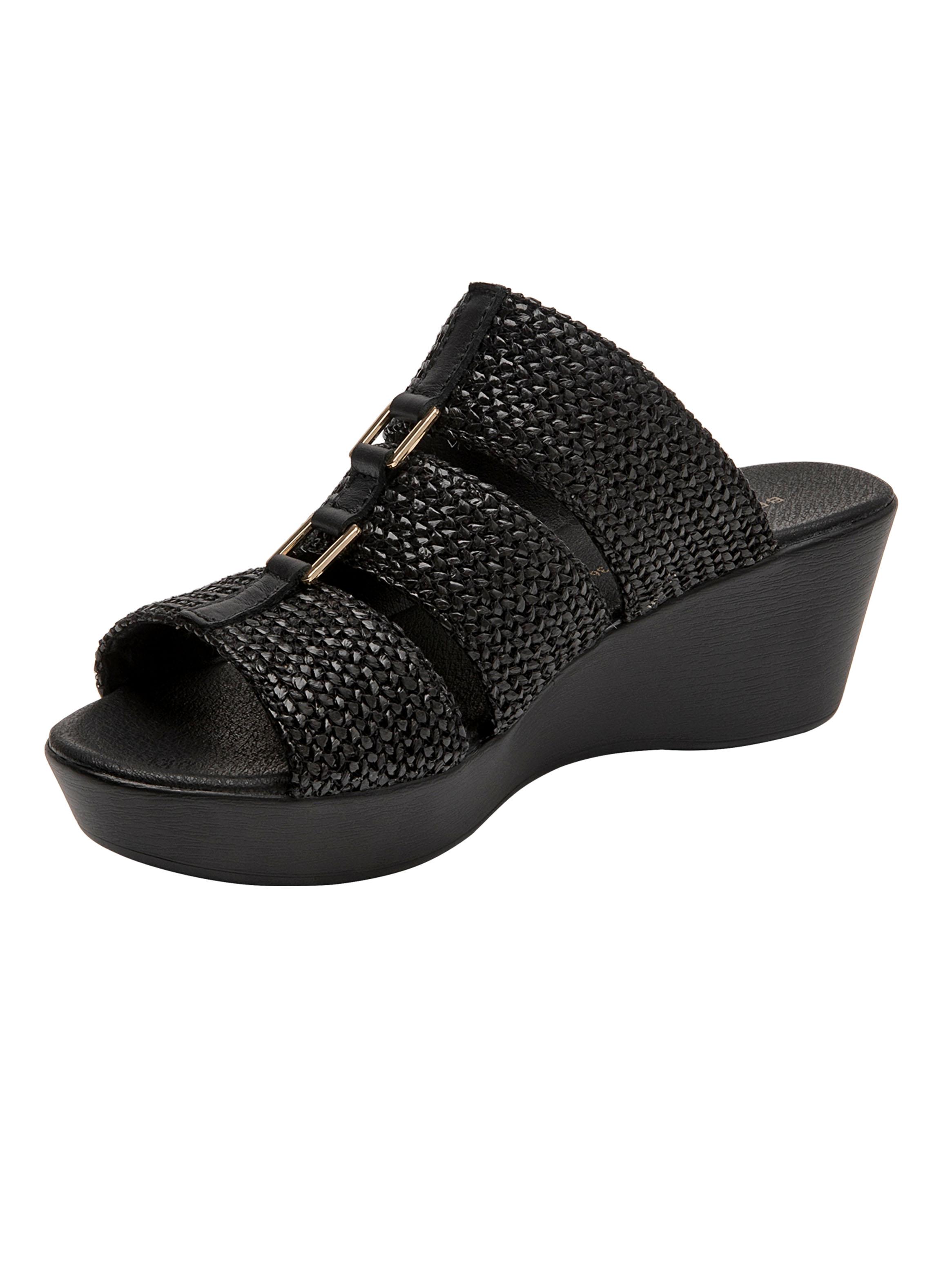 Sandalia Mujer Correas Texturizada BRM0412-3
