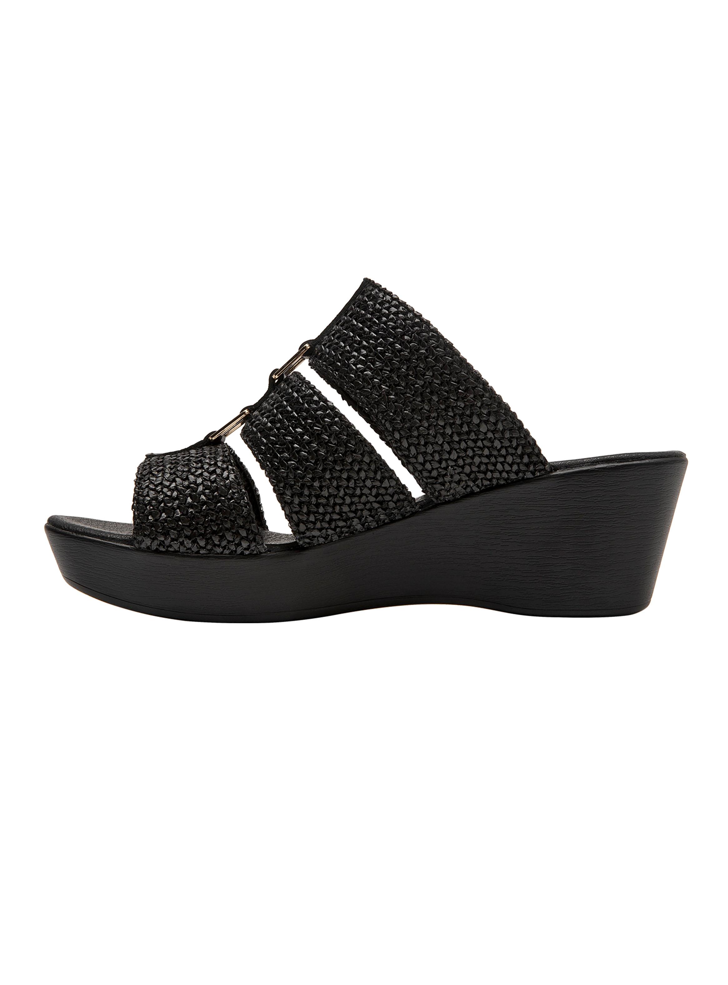 Sandalia Mujer Correas Texturizada BRM0412-2