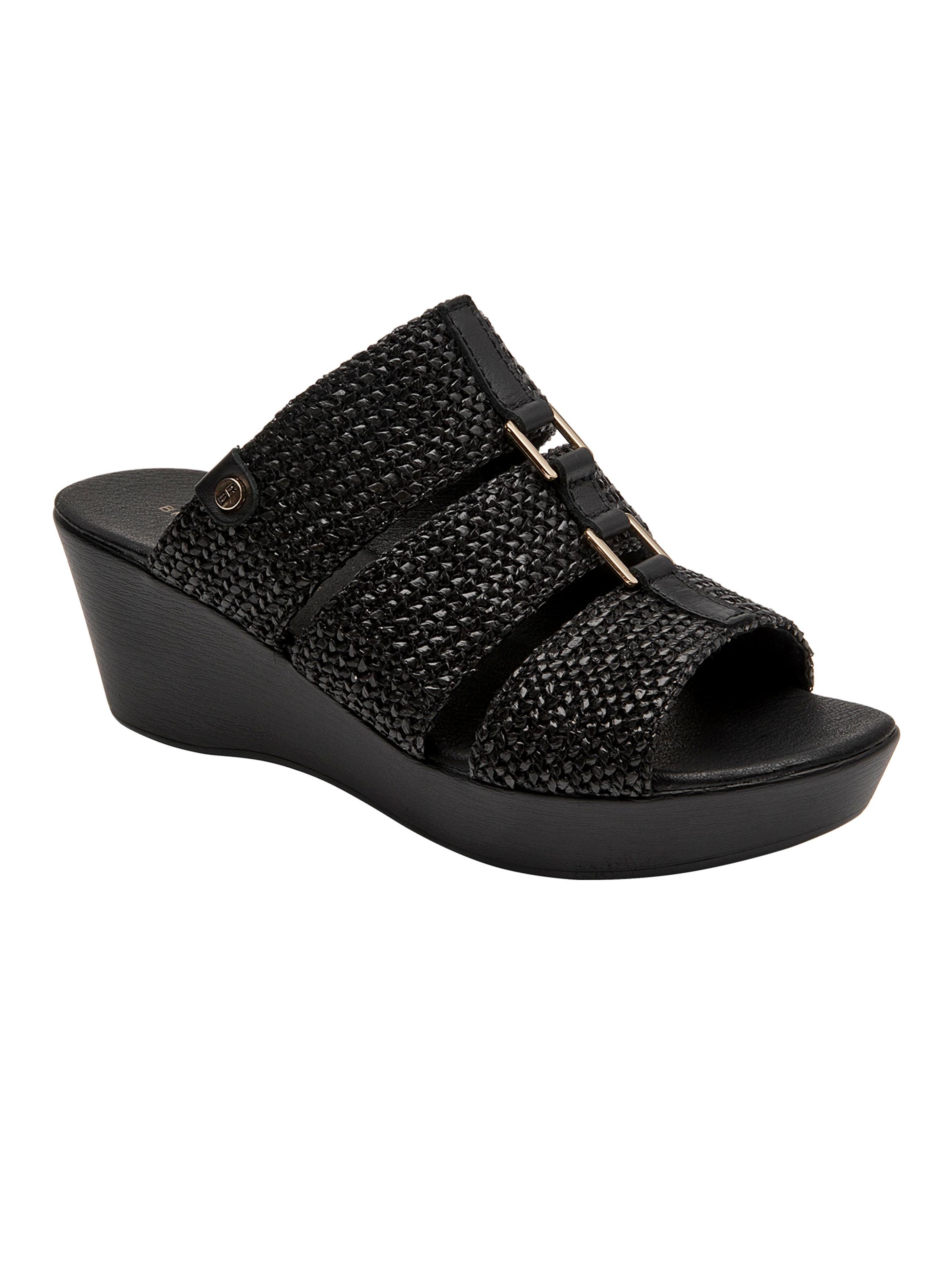Sandalia Mujer Correas Texturizada BRM0412-1
