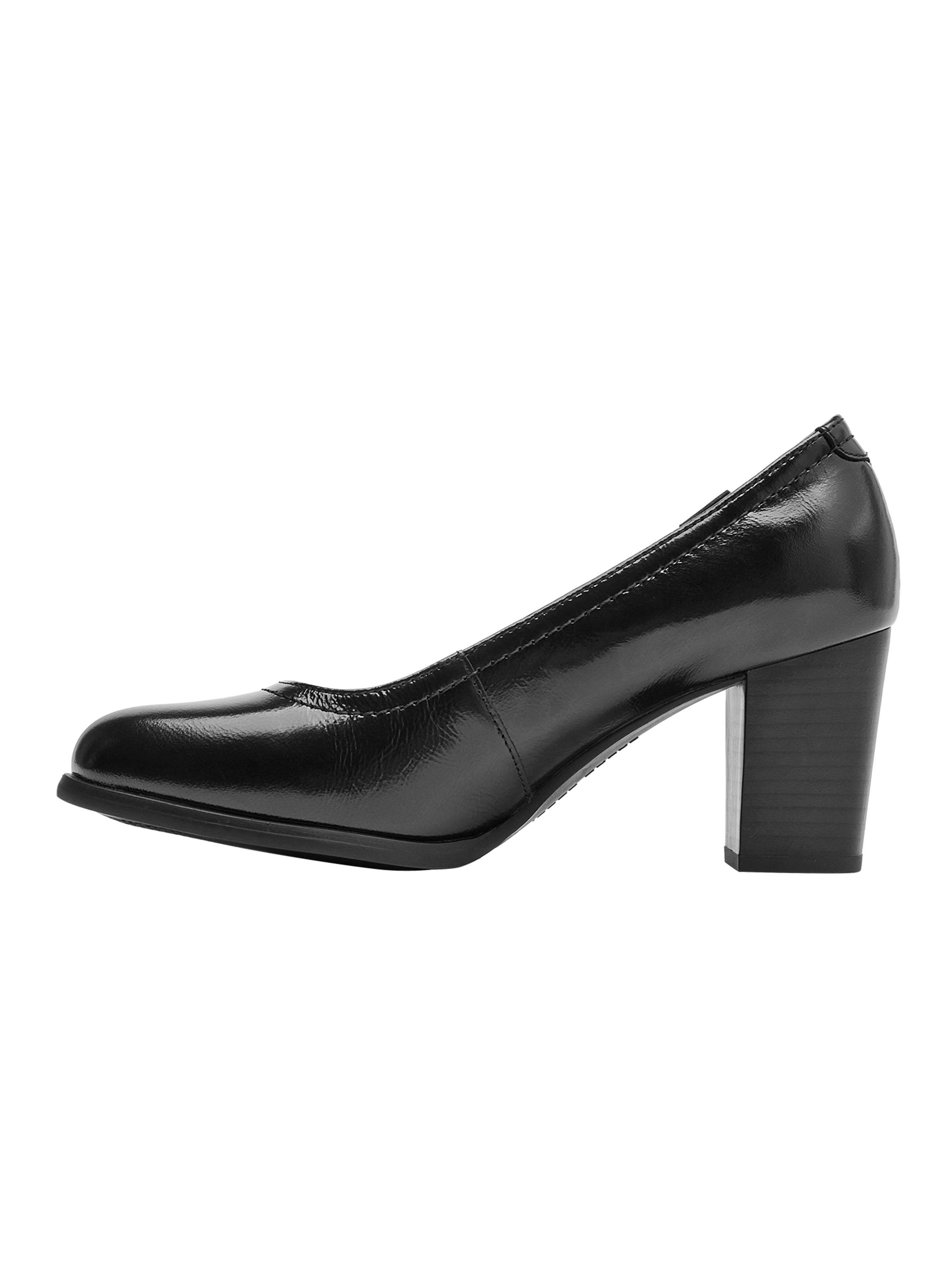 Zapato de Vestir BRM0163 Taco Cuadrado Cuero Mujer-2