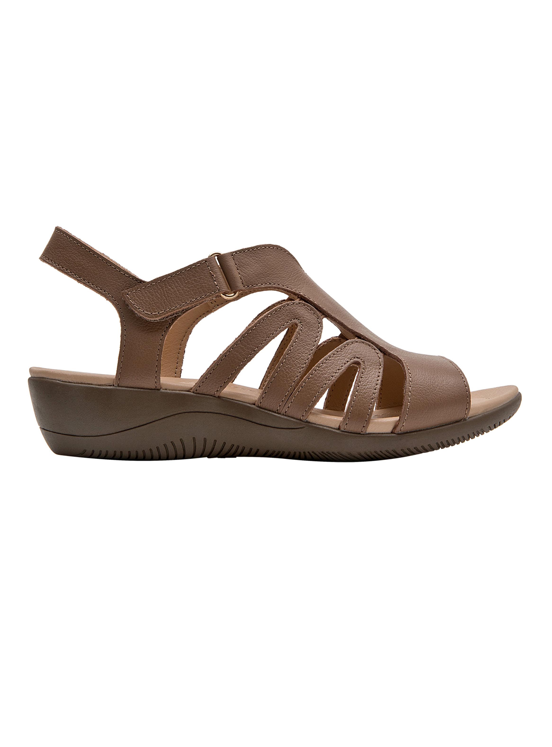 Sandalia BRM0405 Correas y Velcro Mujer Cuero-0