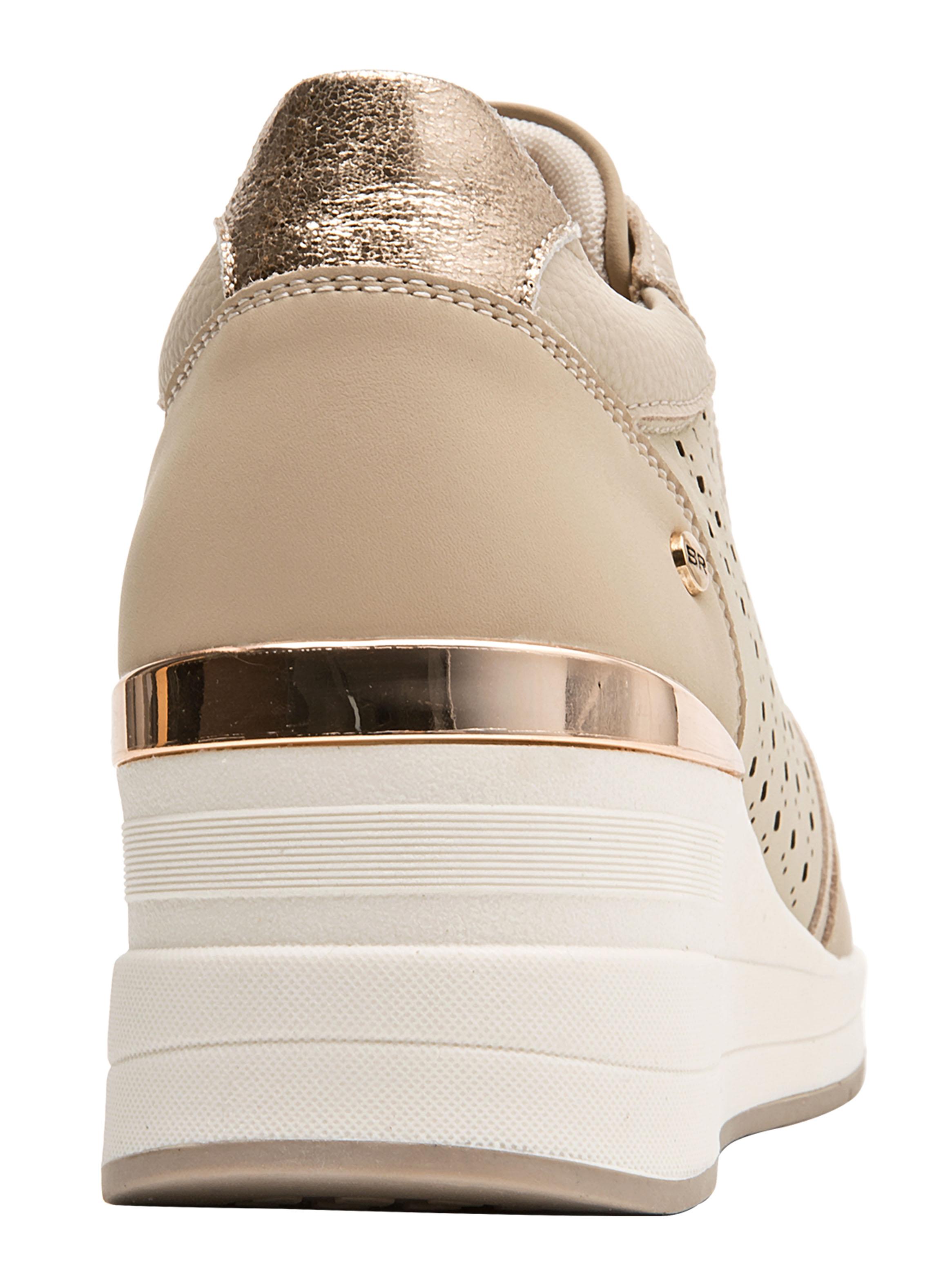 Zapatilla Urbana Brm0470 Perforciones Decorativas Mujer-4
