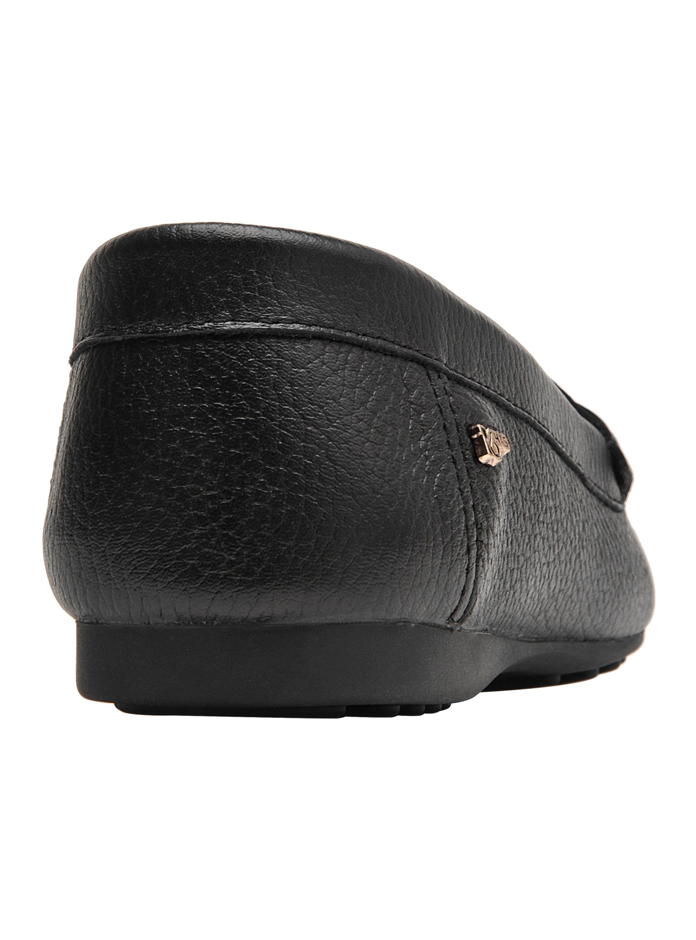 Mocasín de Cuero Casual Texturizado Mujer-4