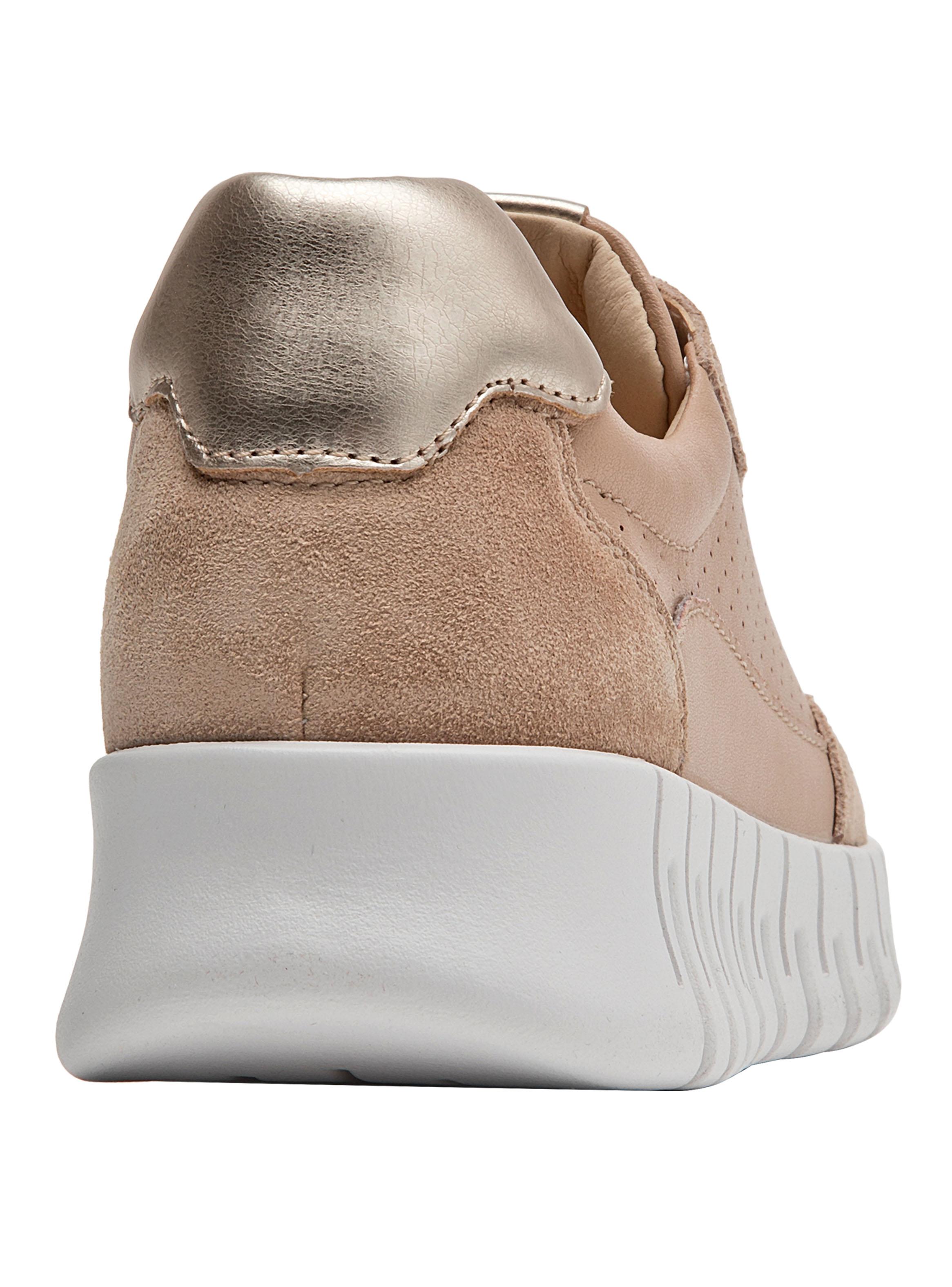 Zapatilla Urbana Cuero Cordón Mujer-4