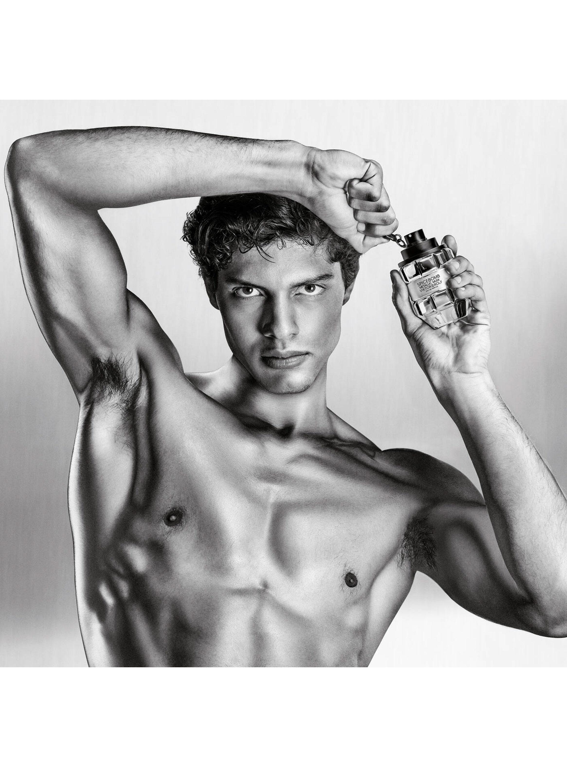 Perfume Spicebomb Metallic Musk EDP Hombre 90 ml-4