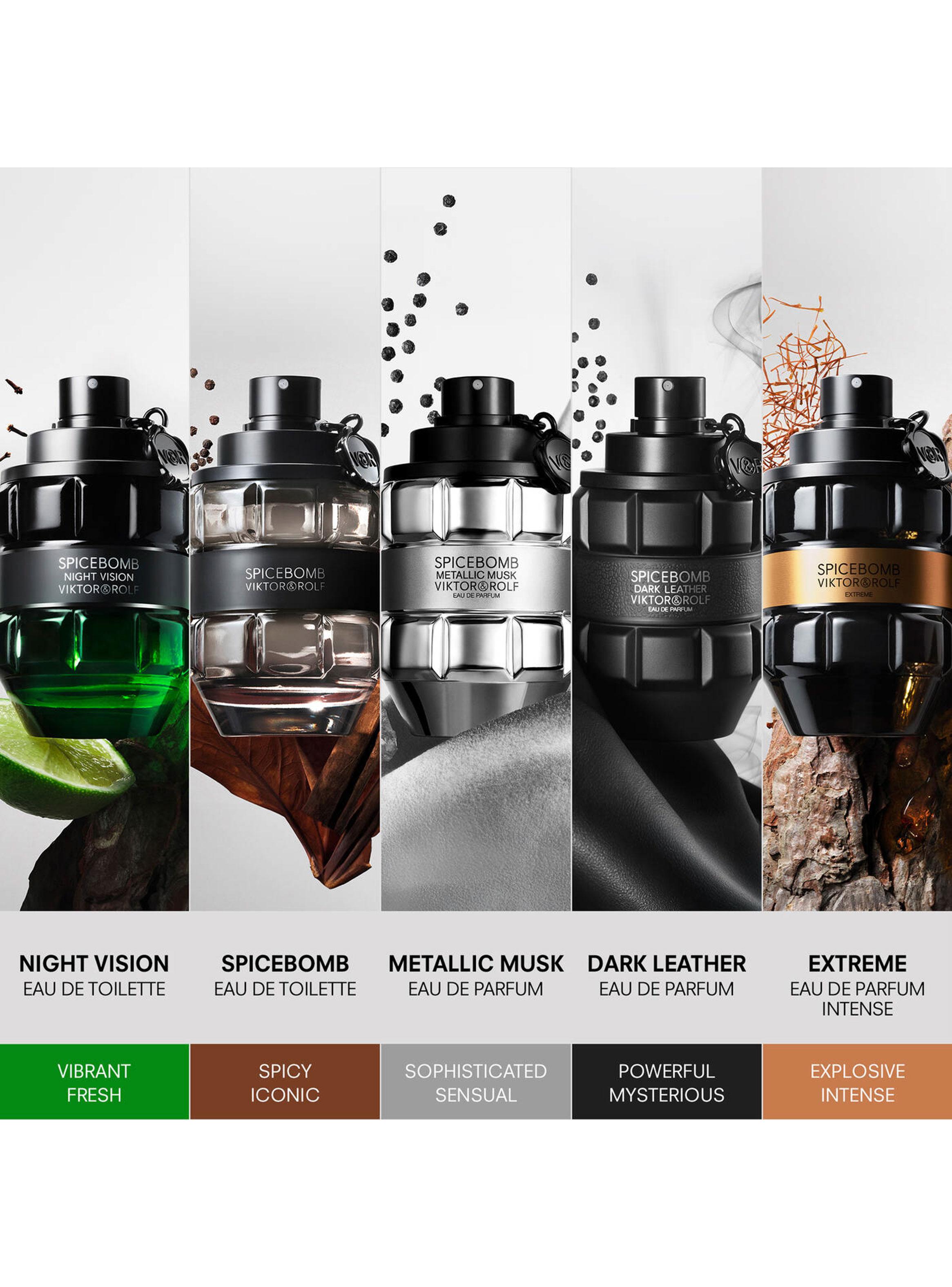 Perfume Spicebomb Metallic Musk EDP Hombre 90 ml-5