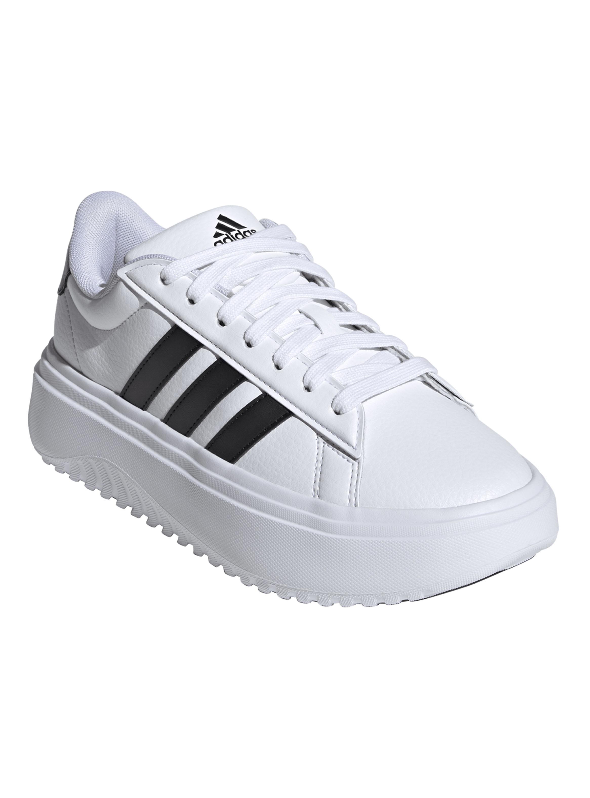 Zapatilla Urbana Logo Grand Court Plataforma Mujer-1